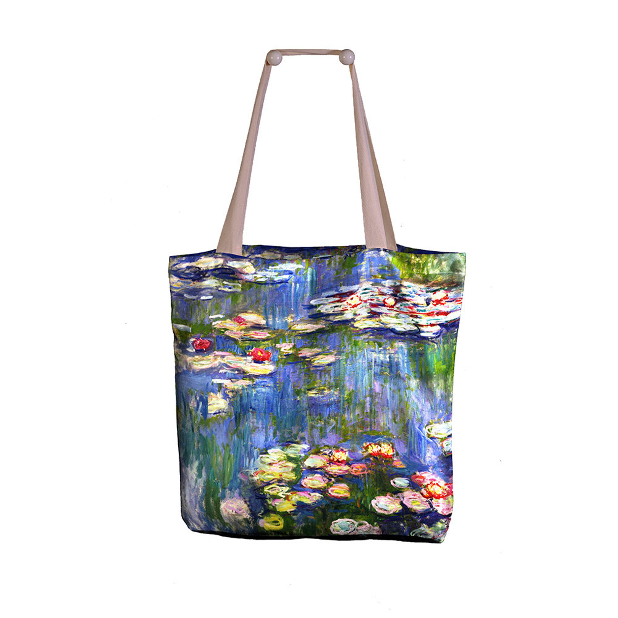 Borsa-shopper - MONET - Ninfee TeleD'Autore vista0