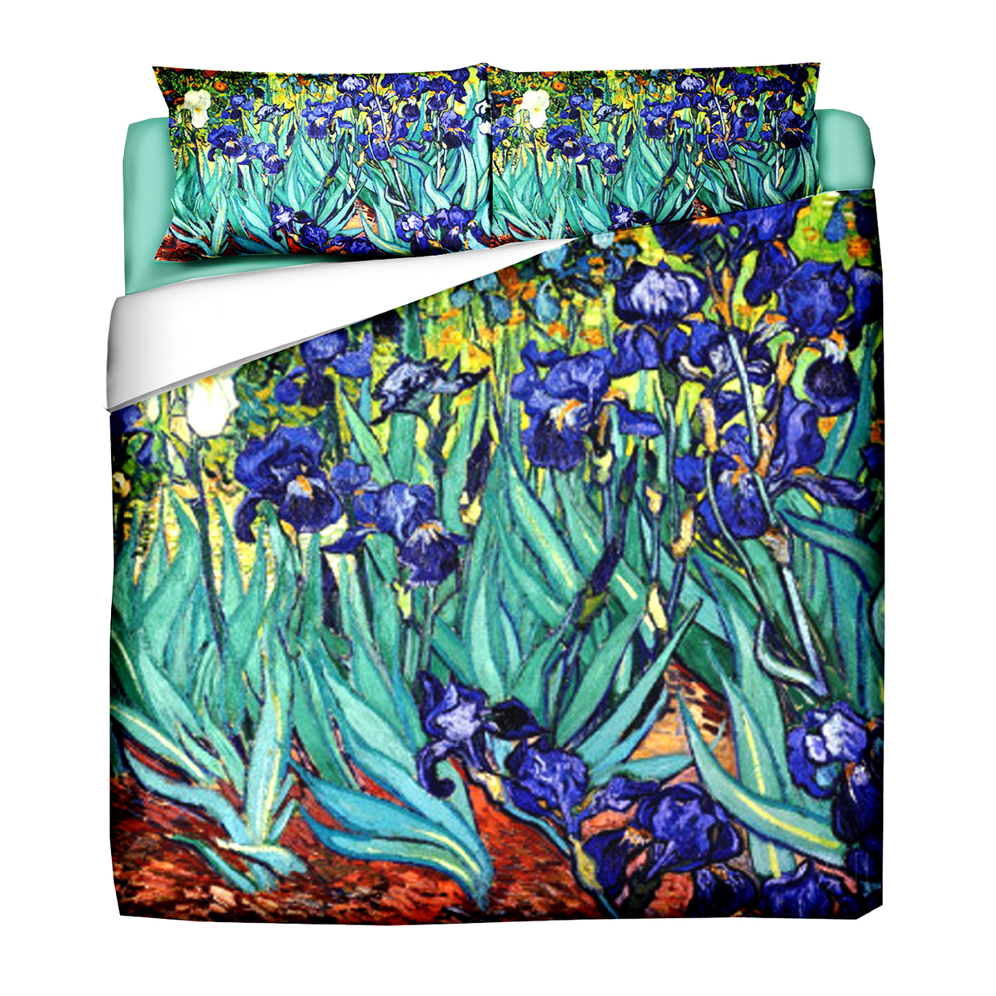 Parure Copripiumino - VAN GOGH - Iris TeleD'Autore vista0