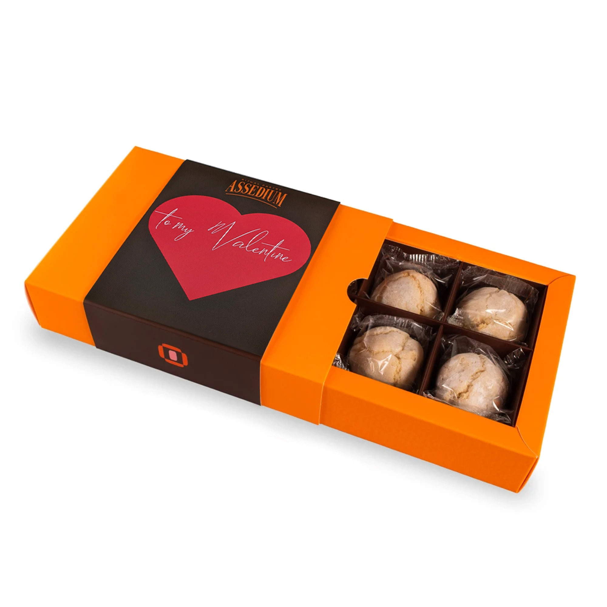 1 confezione - "To My Valentine" Amaretti Mandorla Assedium RItual Pastry vista1