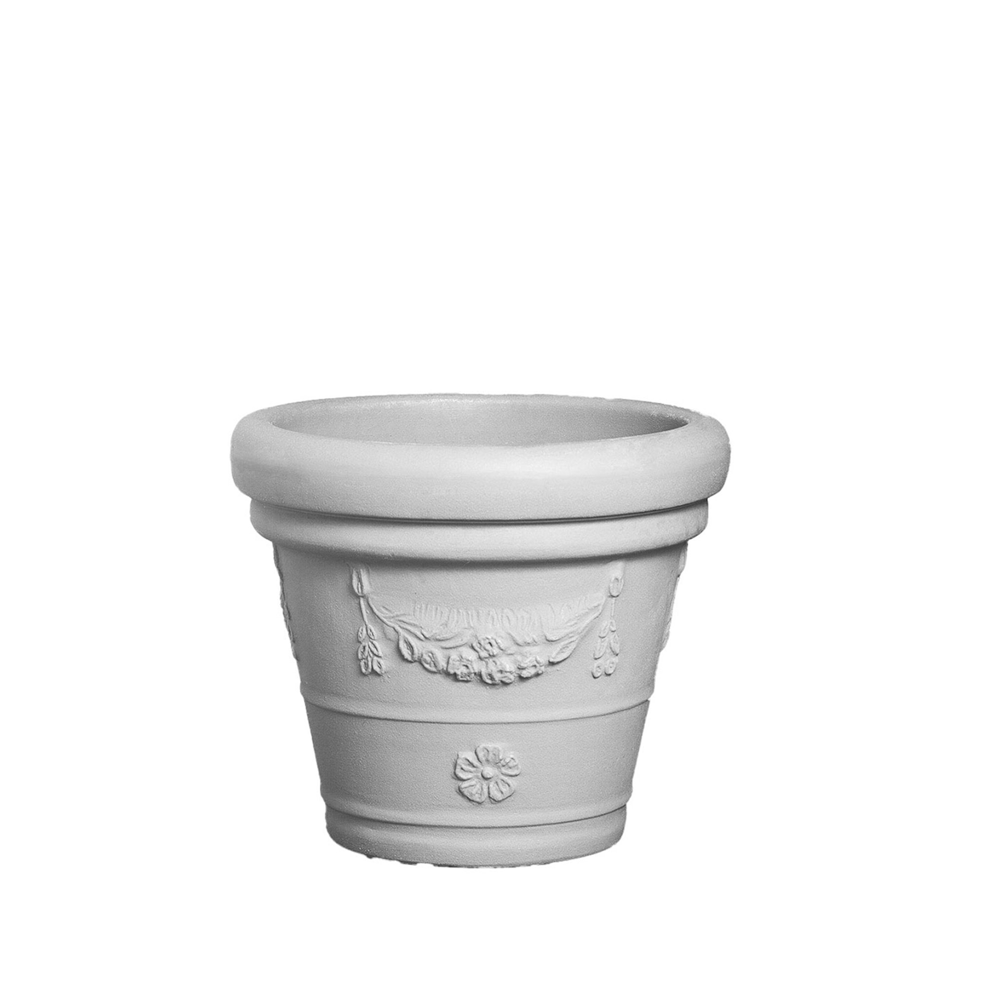 Vaso festonato Ø40, colore bianco Serralunga vista0