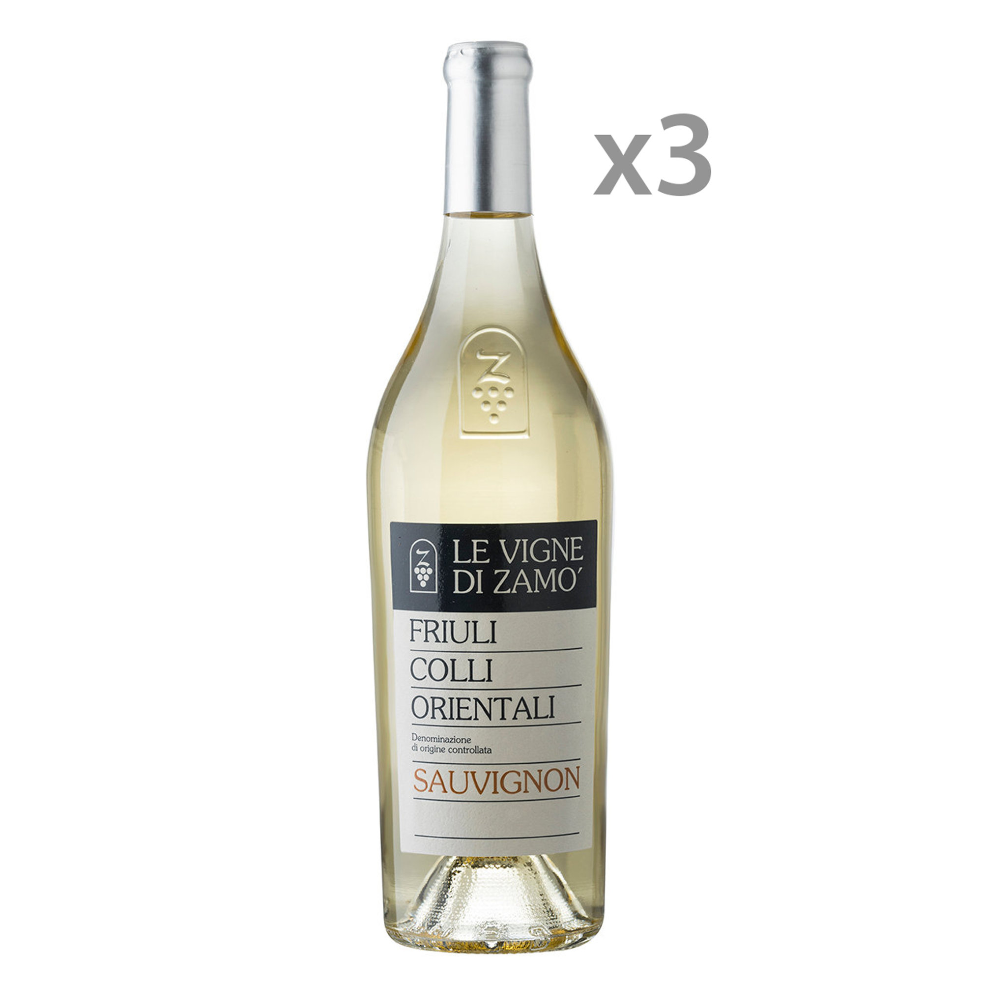 3 bottiglie - Sauvignon Friuli Colli Orientali DOC F.C.O. Le Vigne di Zamò vista0