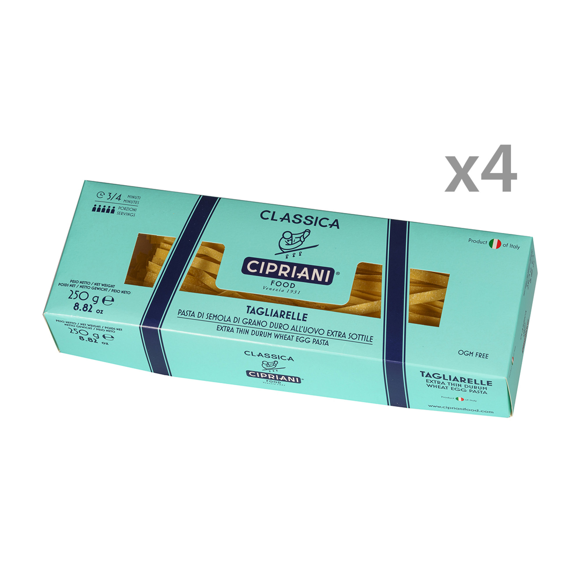 4 confezioni - Tagliarelle "Linea Classica" 250 gr Cipriani-22 vista0