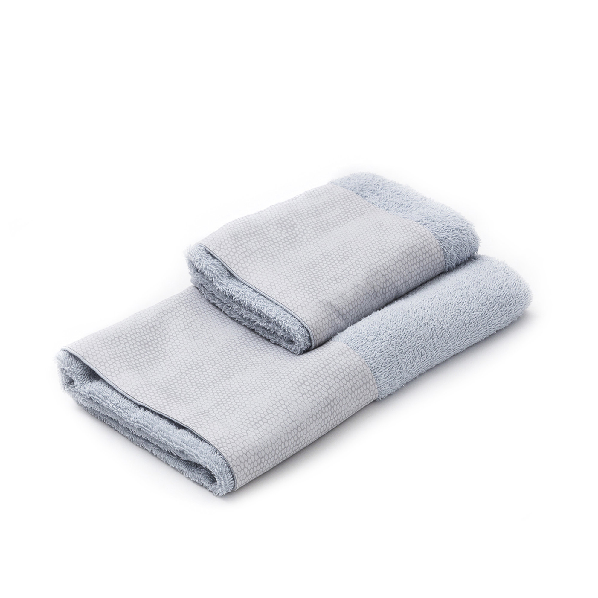 1+1 spugna grigio , balza - balza Cocco Righe di tendenza vista0