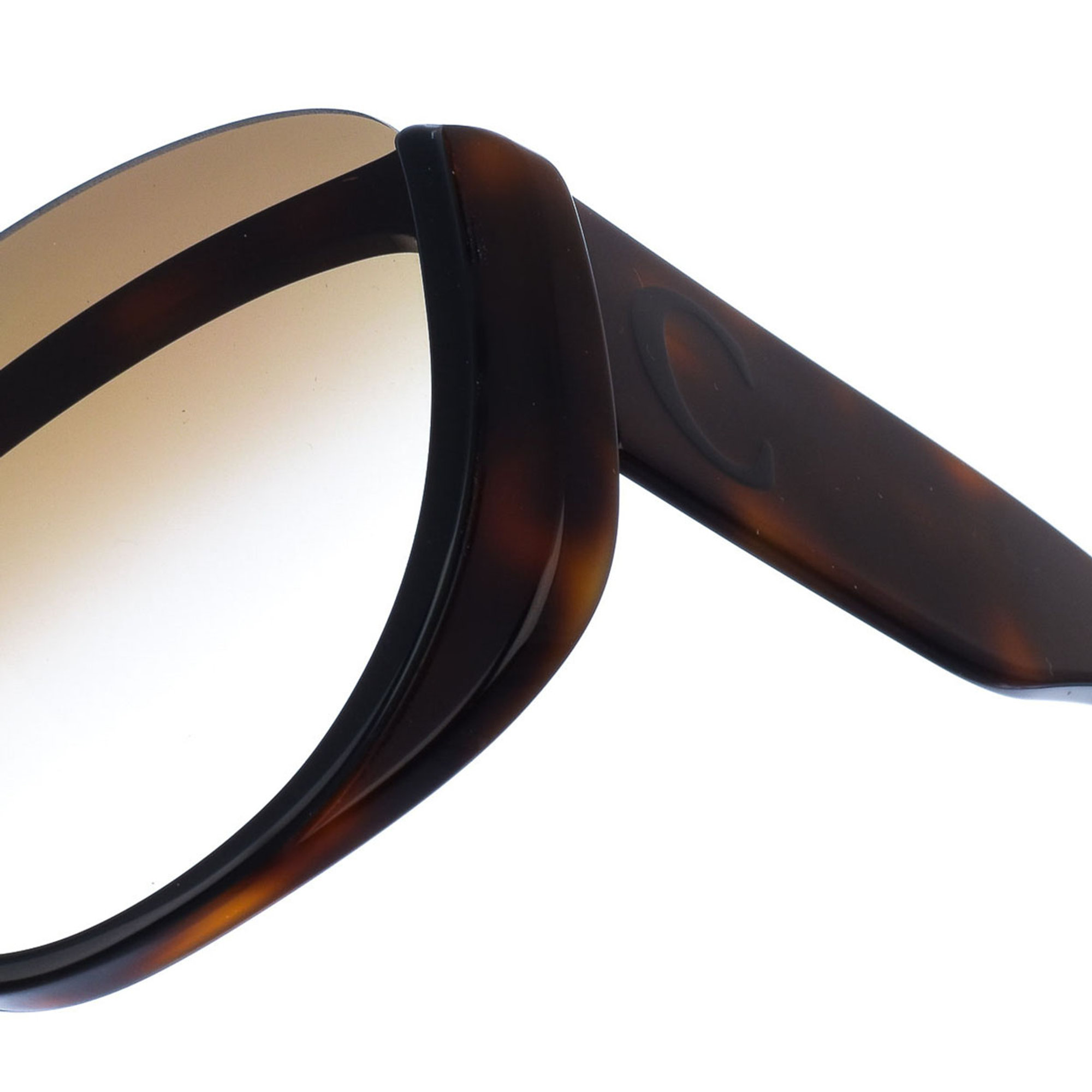 Occhiali da sole con montatura in acetato forma ovale con lenti marroni Chloé vista1