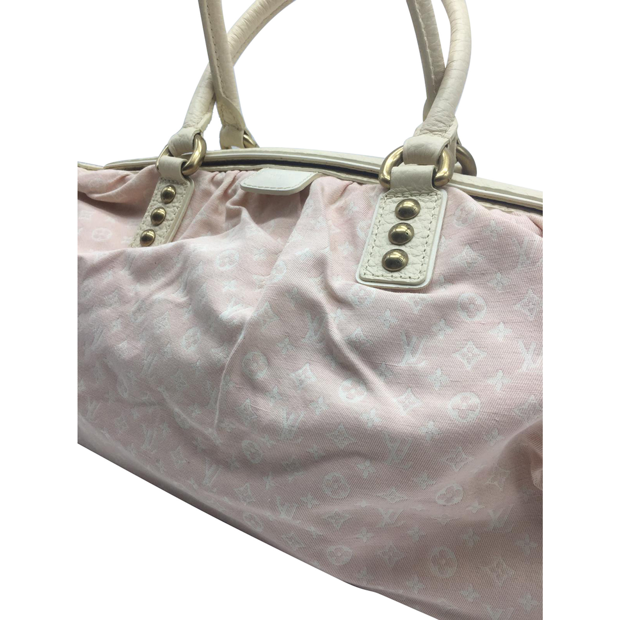 Louis Vuitton borsa in tessuto rosa Louis Vuitton vista12