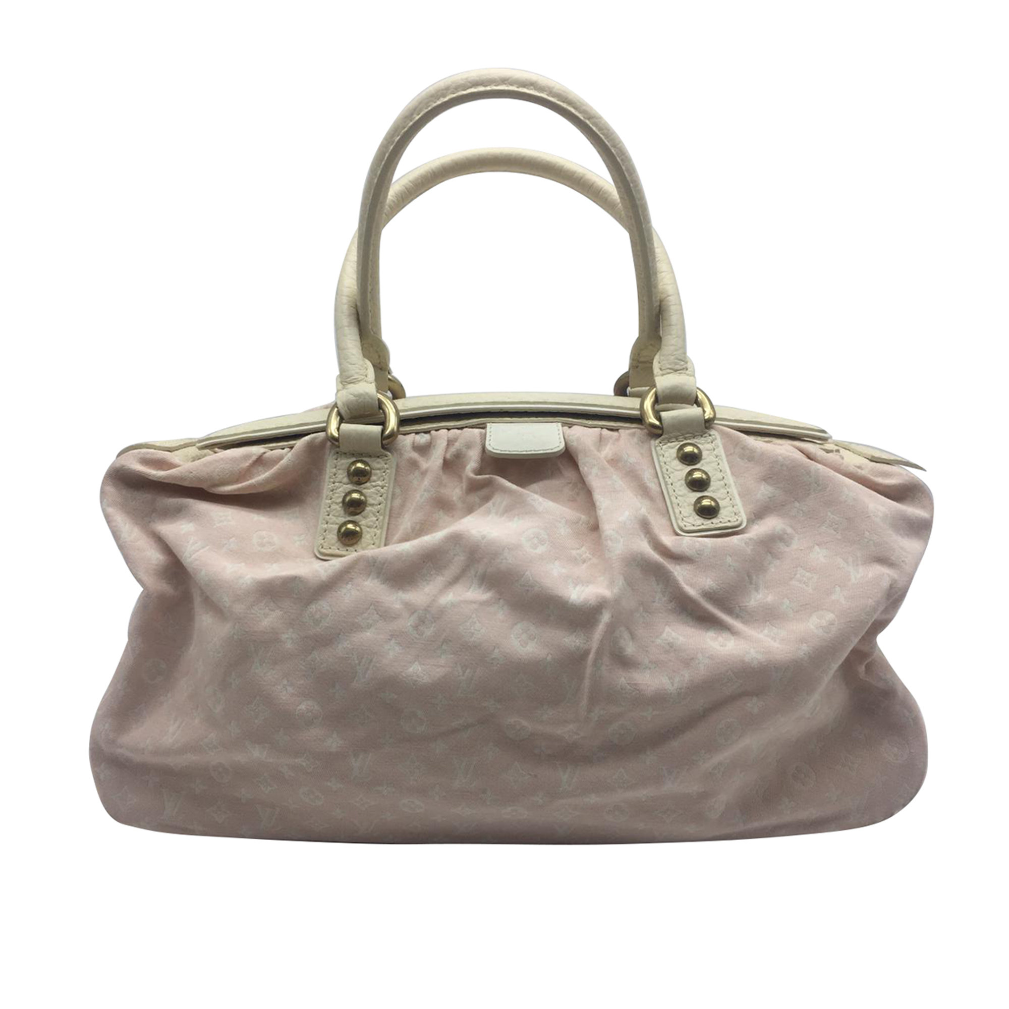 Louis Vuitton borsa in tessuto rosa Louis Vuitton vista0