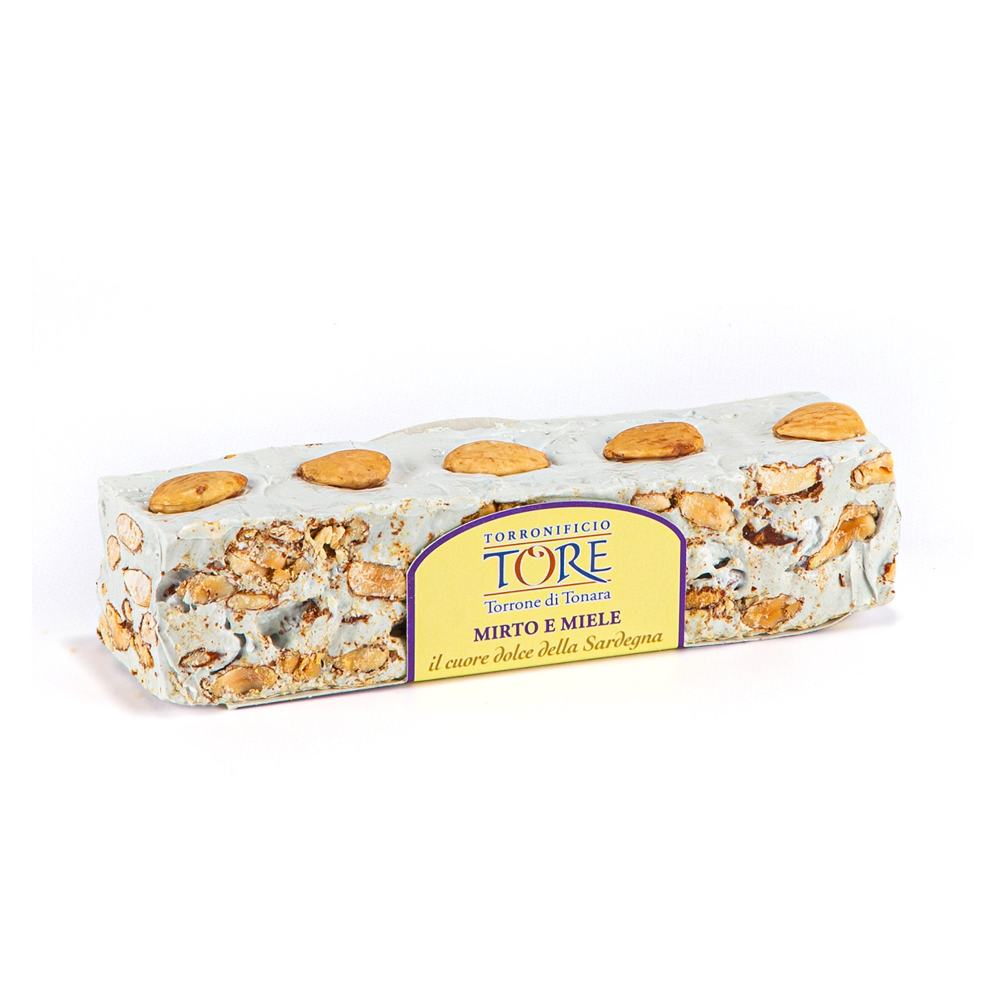 4 Torroni misti 200 gr: 2 Mandorle & Mirto - 2 Mandorle & Limone Torronificio Tore vista3