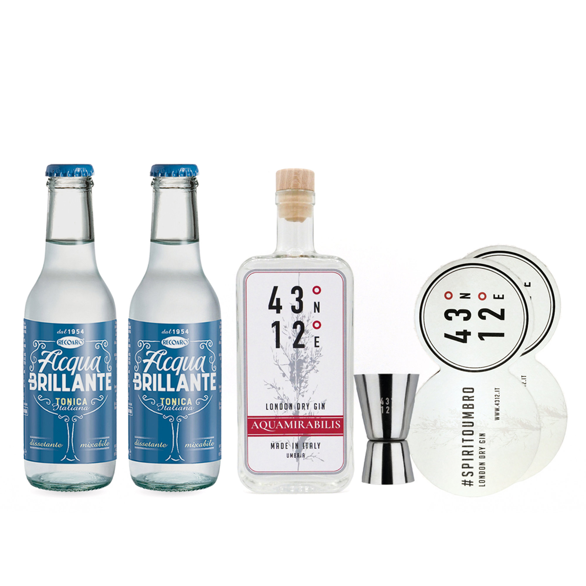 Cocktail Box - "GIN TONIC" con Aquamarabilis Anonima Distillazioni vista0