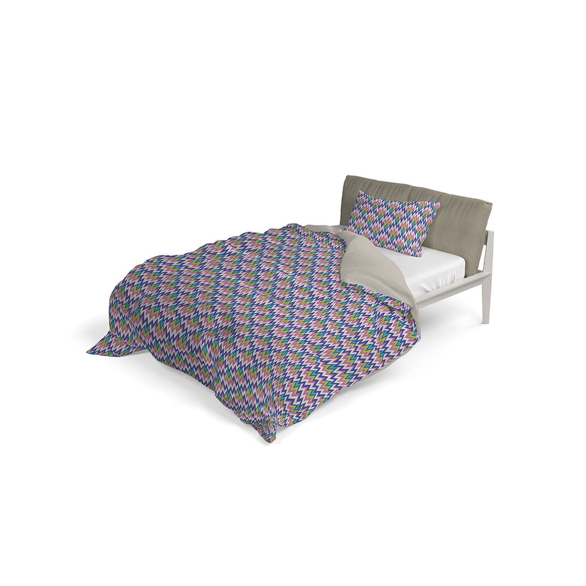 Parure copripiumino + federe Fantasy - zigzag DATEX vista2