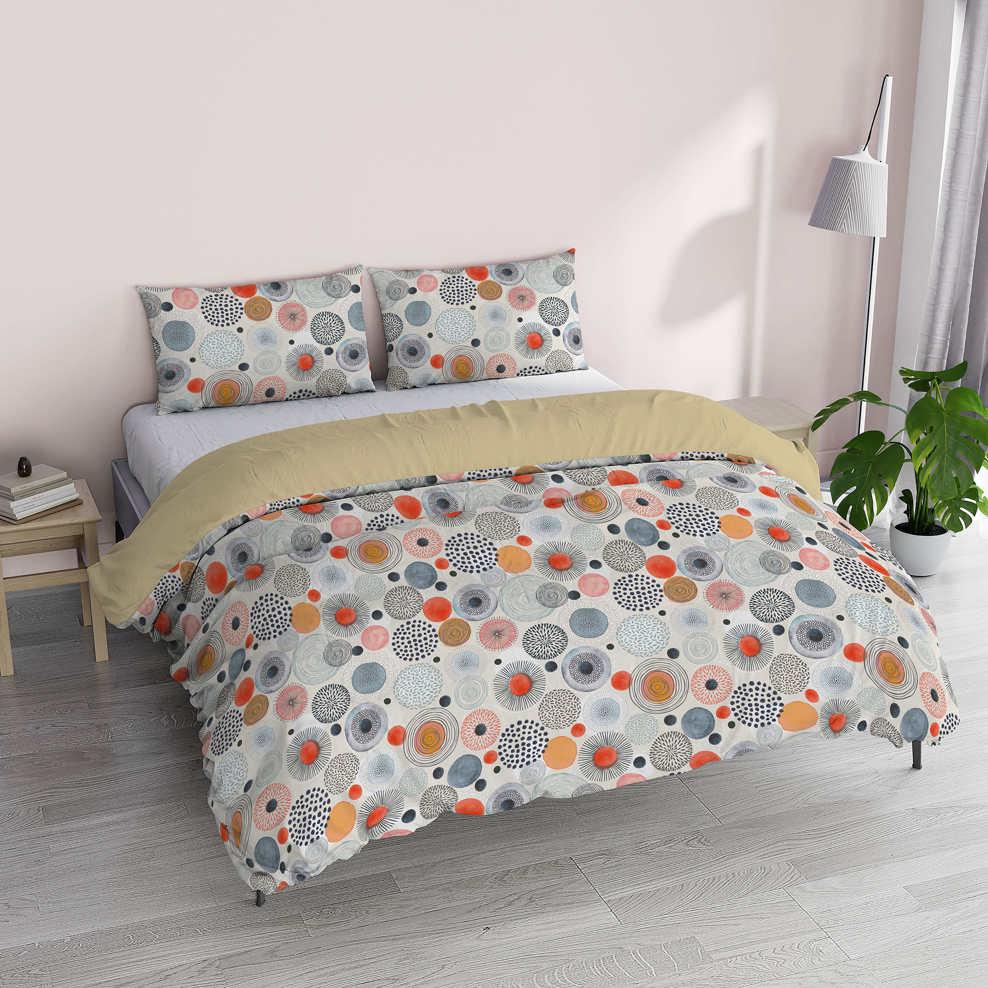 Parure copripiumino + federe Fantasy - acquerello DATEX vista4