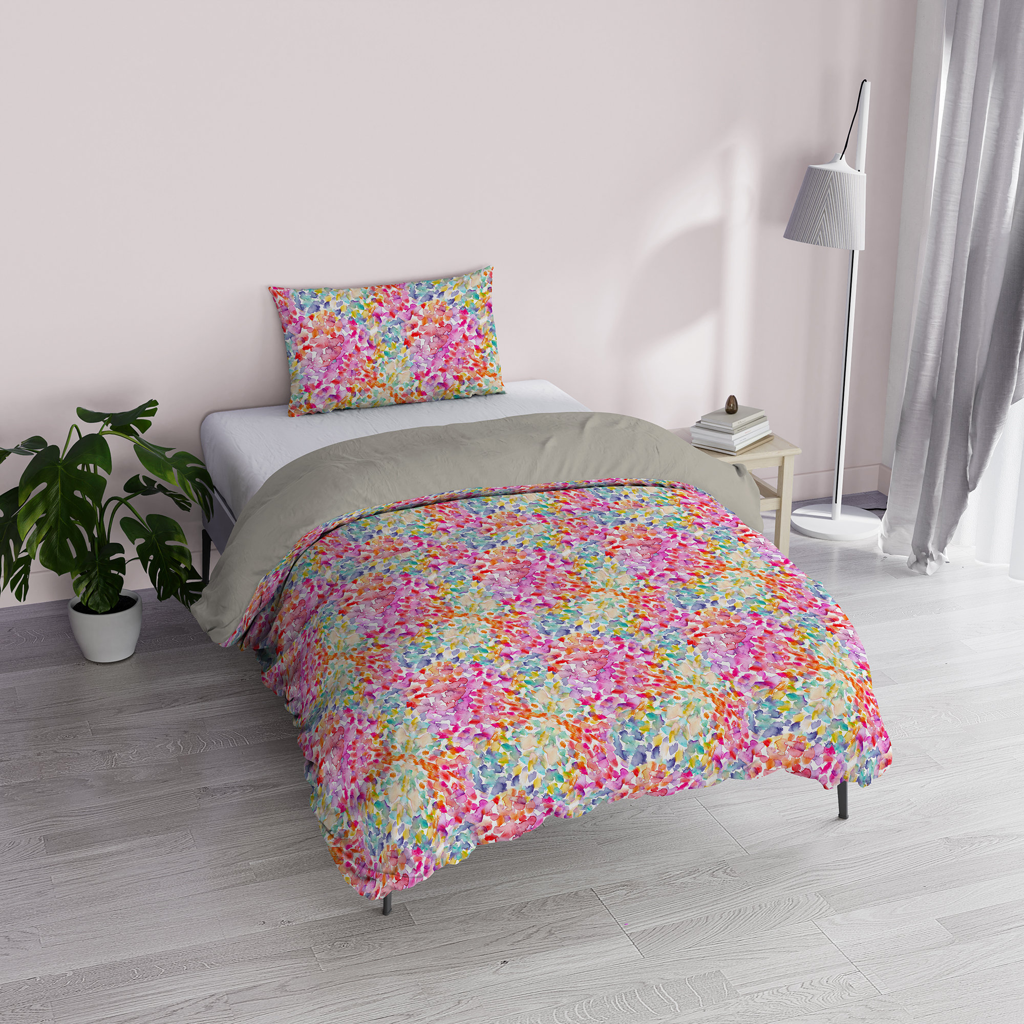 Parure copripiumino + federe Fantasy - spring DATEX vista2