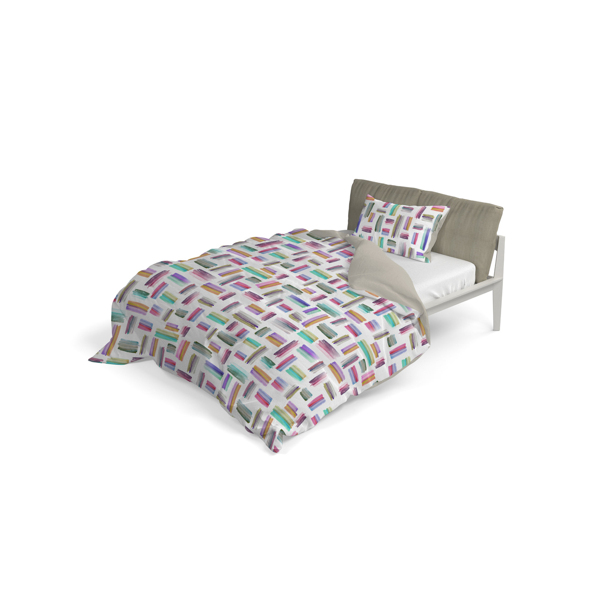 Parure copripiumino + federe Fantasy - multicolor DATEX vista3