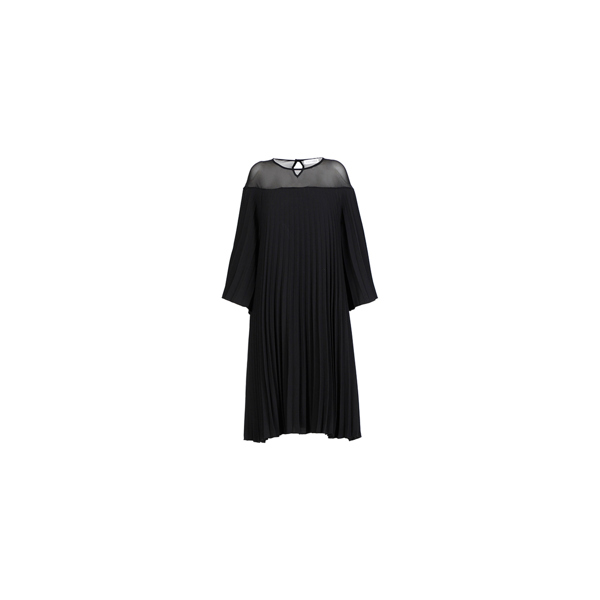 Vestito plissettato nero CafèNoir  vista4