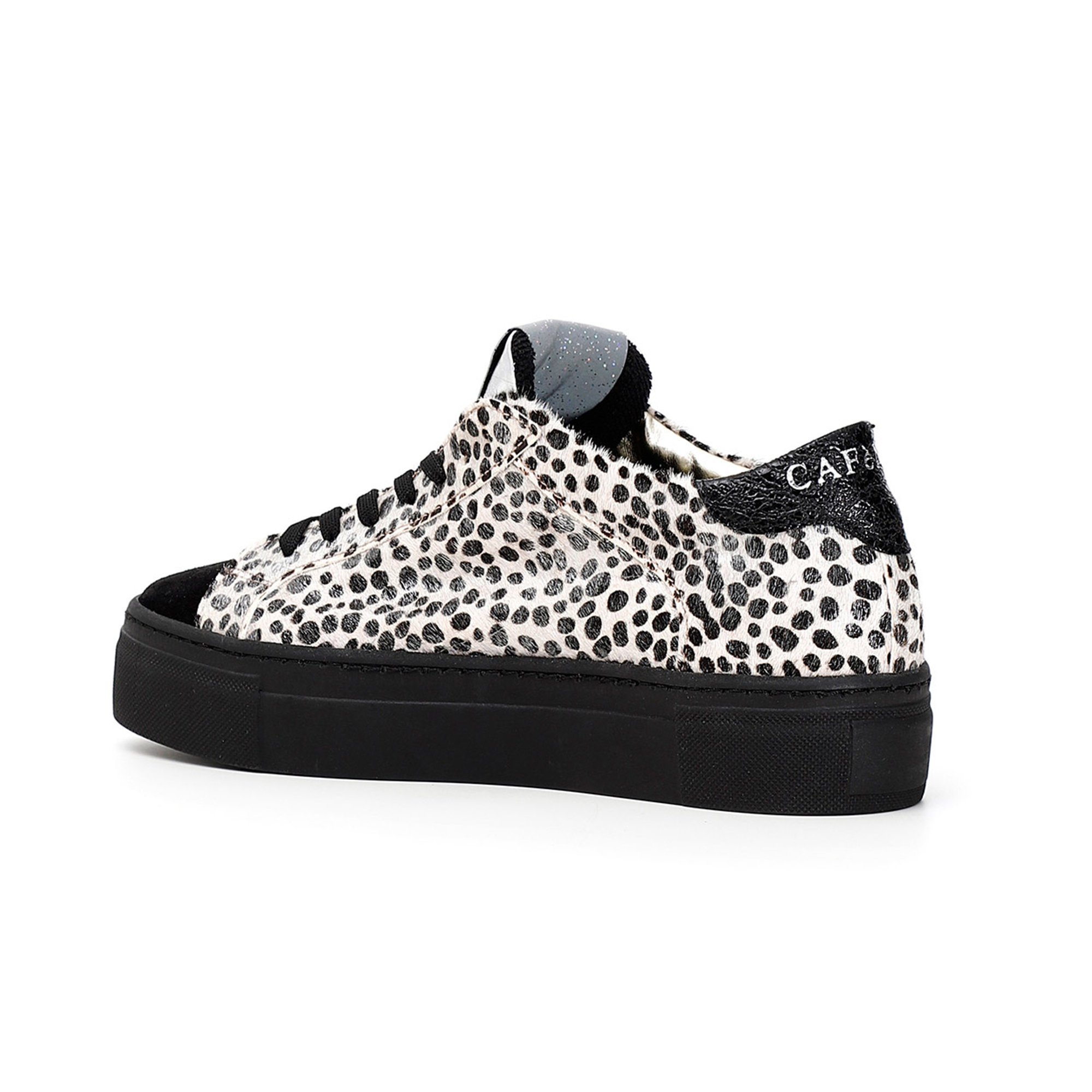 Sneakers con fantasia dalmata multicolor CafèNoir  vista1