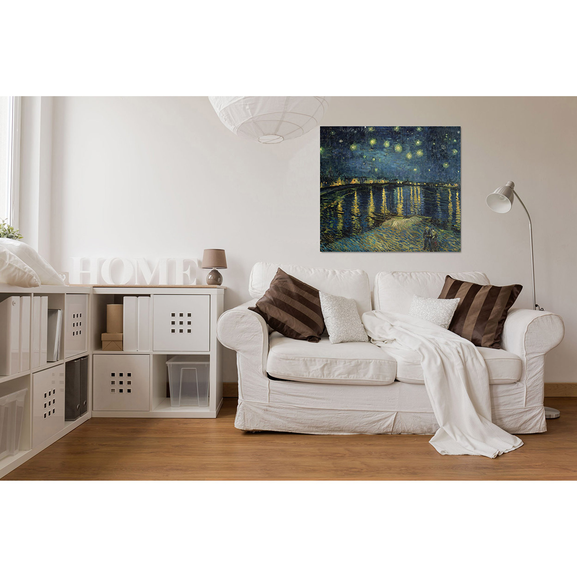 Pannello arredo - VAN GOGH - Notte sul Rodano TeleD'Autore vista1