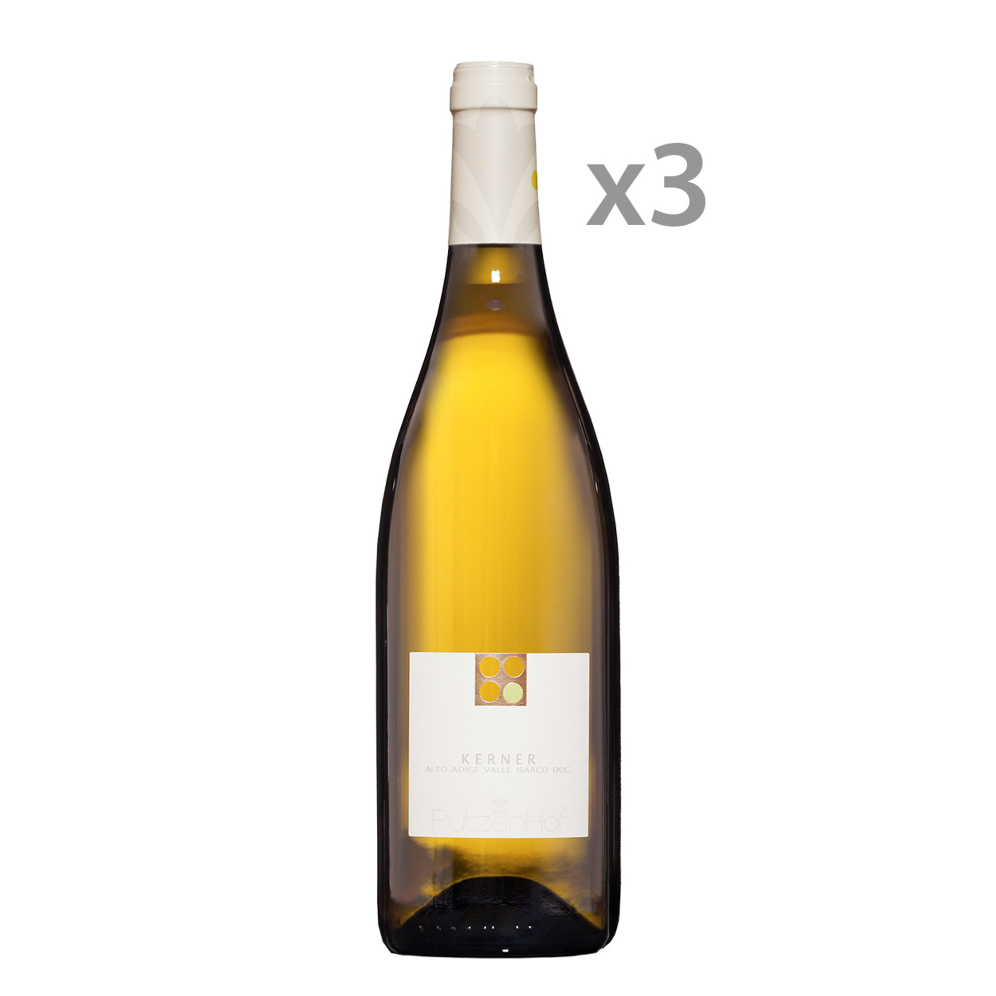 3 bottiglie - "Kerner" Alto Adige Valle Isarco DOC 2021 Putzenhof vista0