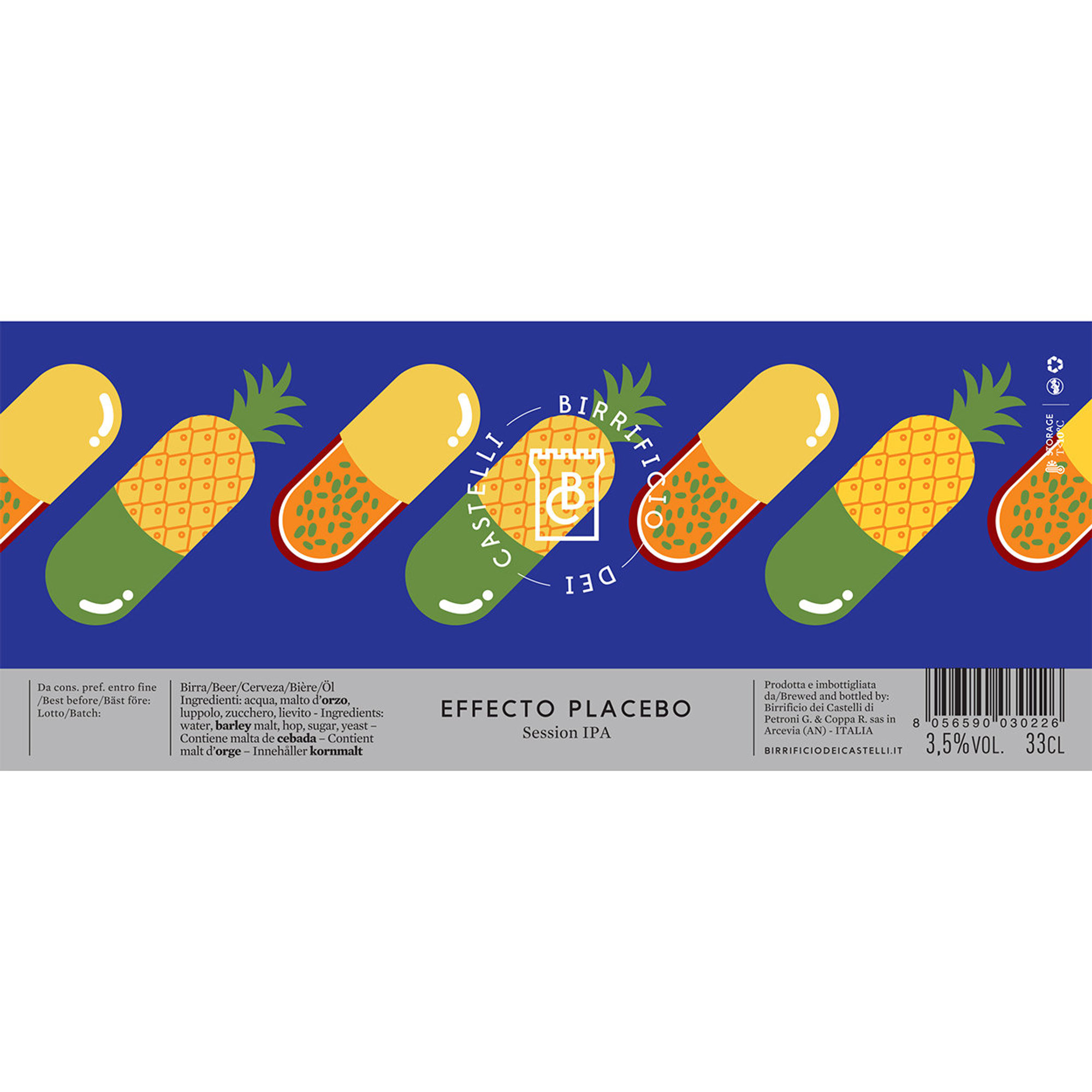 Scatola degustazione 6 lattine da 33 cl:  2 Bibere Killer Pils - 1 Mirabilia DDH Pale Ale - 1 Brevis Furor DDH IPA - 1 Effecto Placebo - 1 Extrema Ratio Birrificio dei Castelli vista9