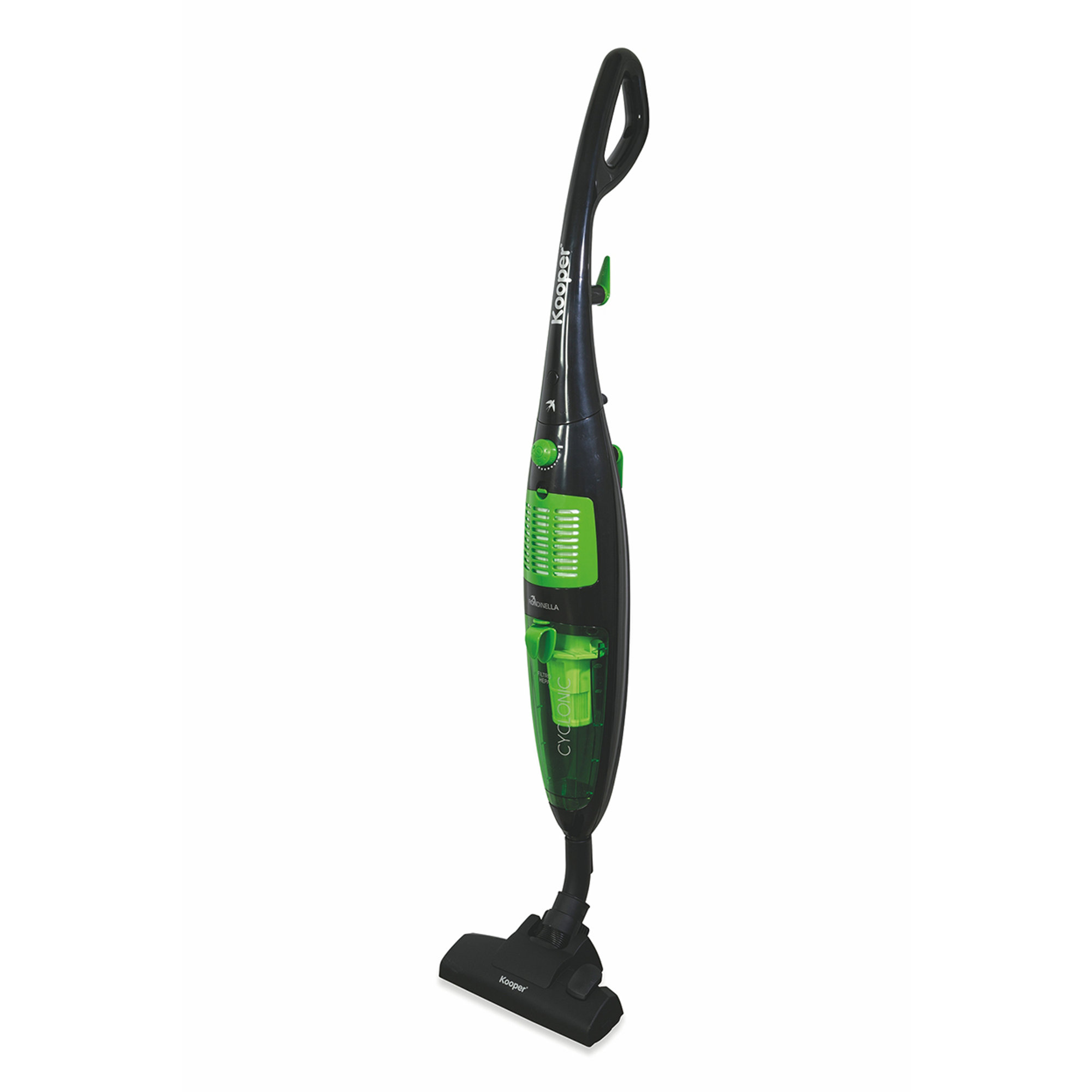 Rondinella scopa elettrica 600W, nero/verde Indispensabili in casa vista0