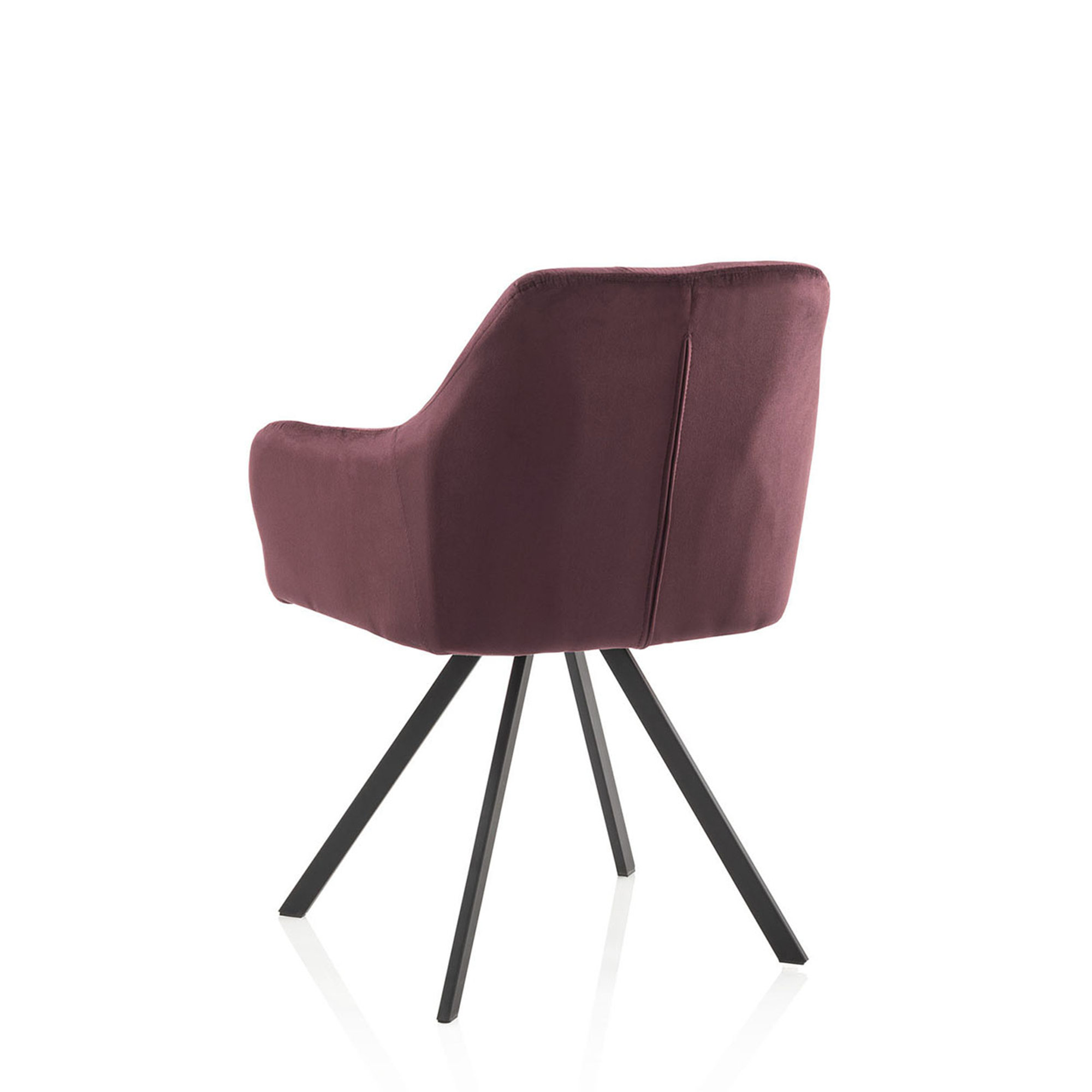 Set 2 poltroncine WRAP, rosso merlot TFT Home vista1