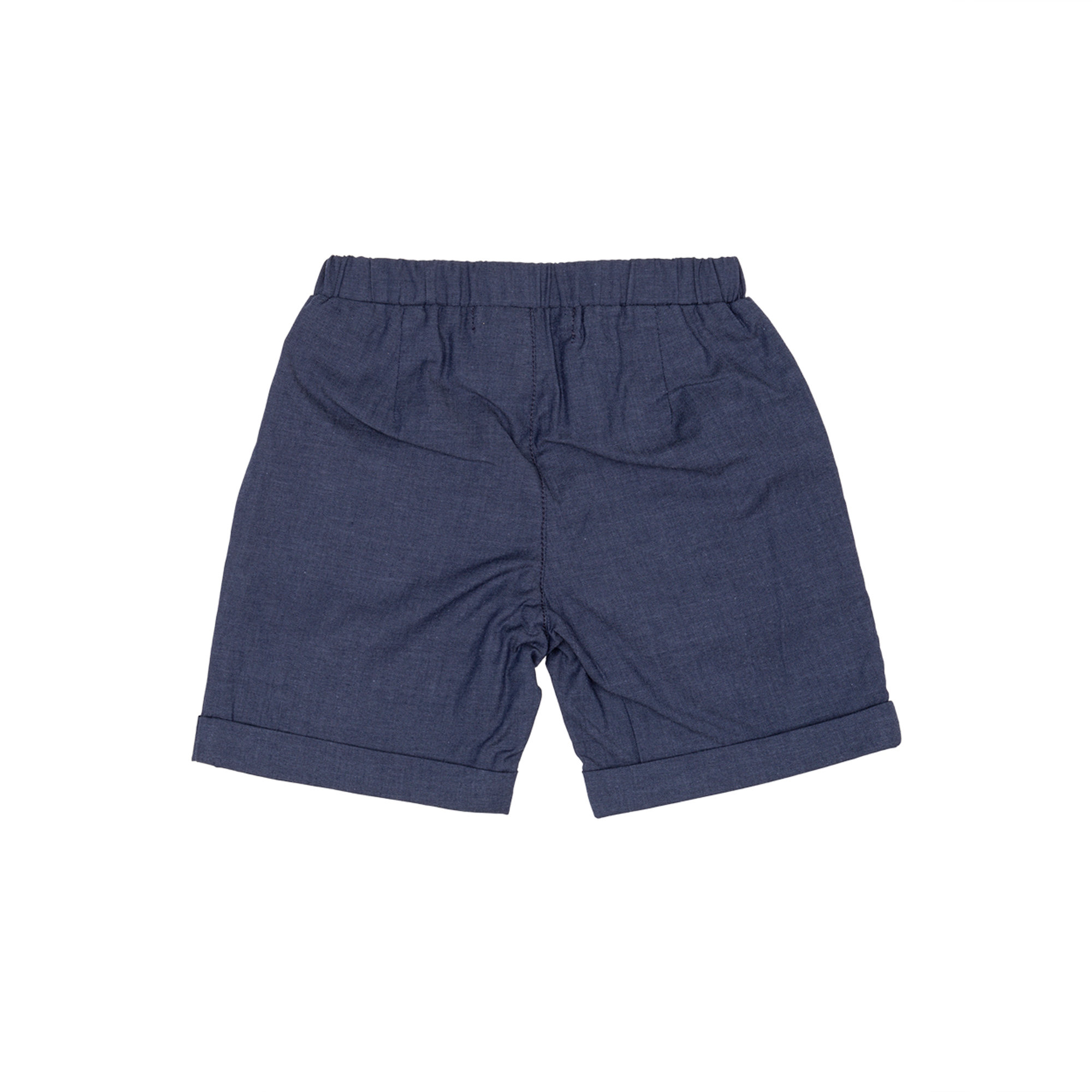 Bermuda blu con elastico FRUGOO vista1
