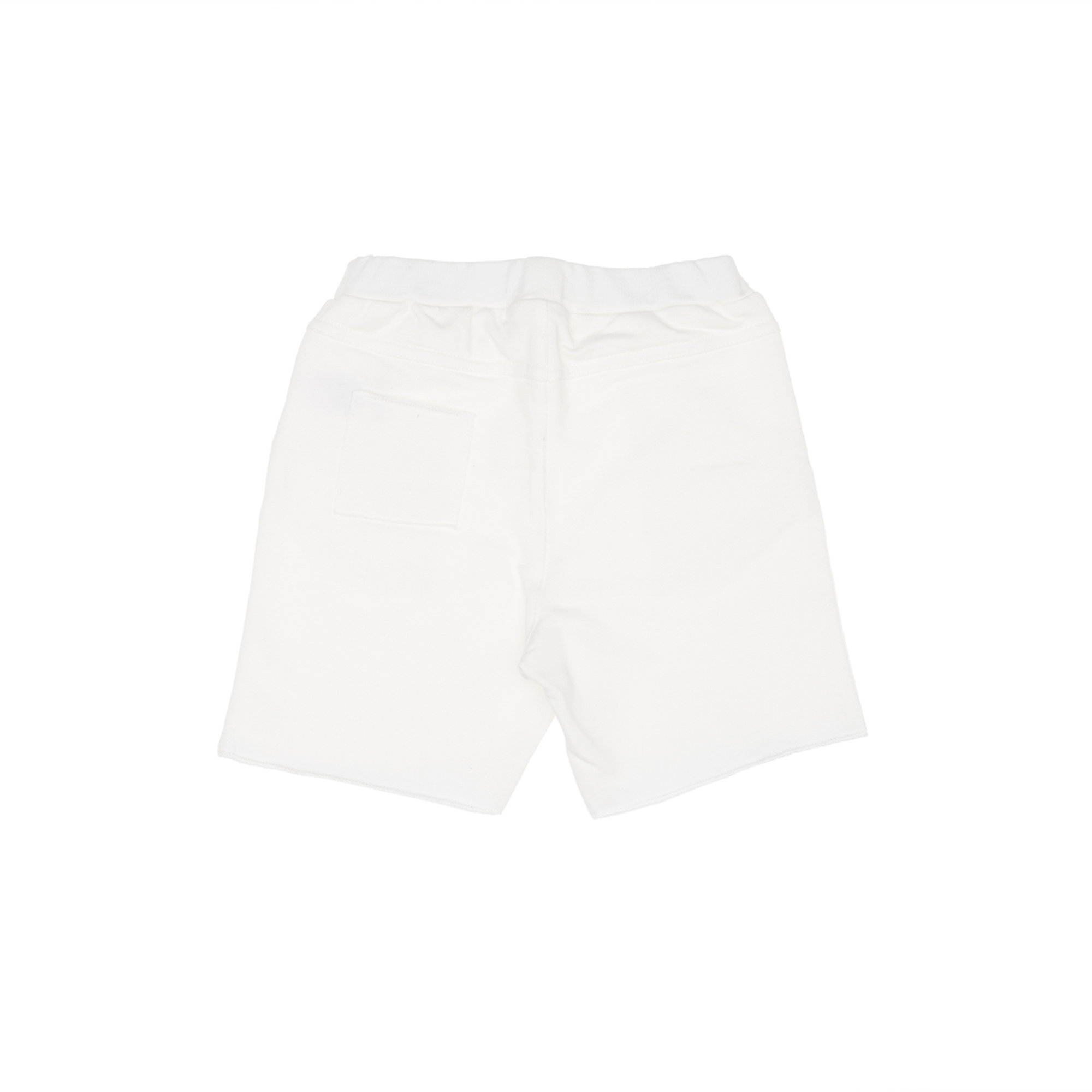 Short in cotone bianco con elastico FRUGOO vista0