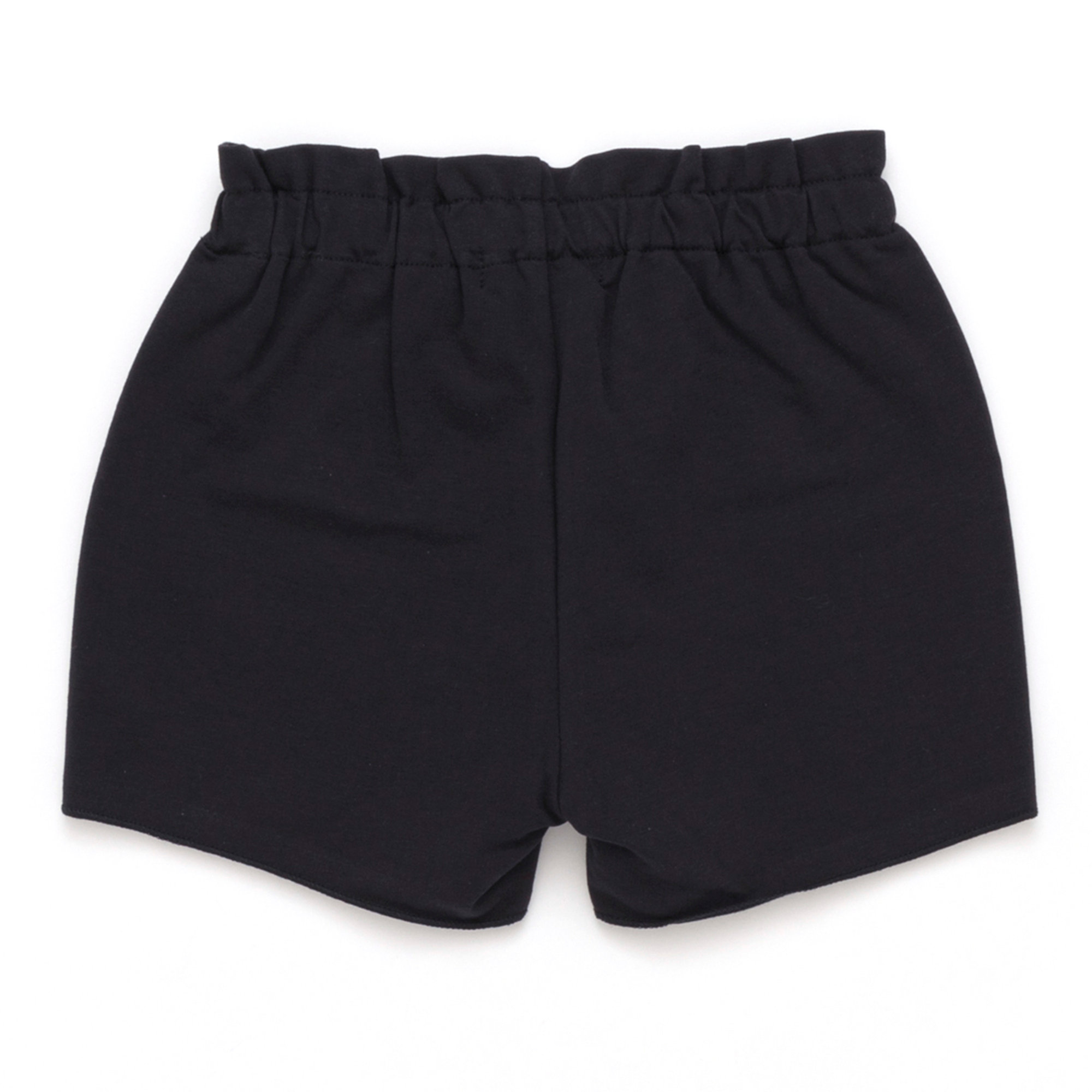 Short in cotone blu con elastico FRUGOO vista1