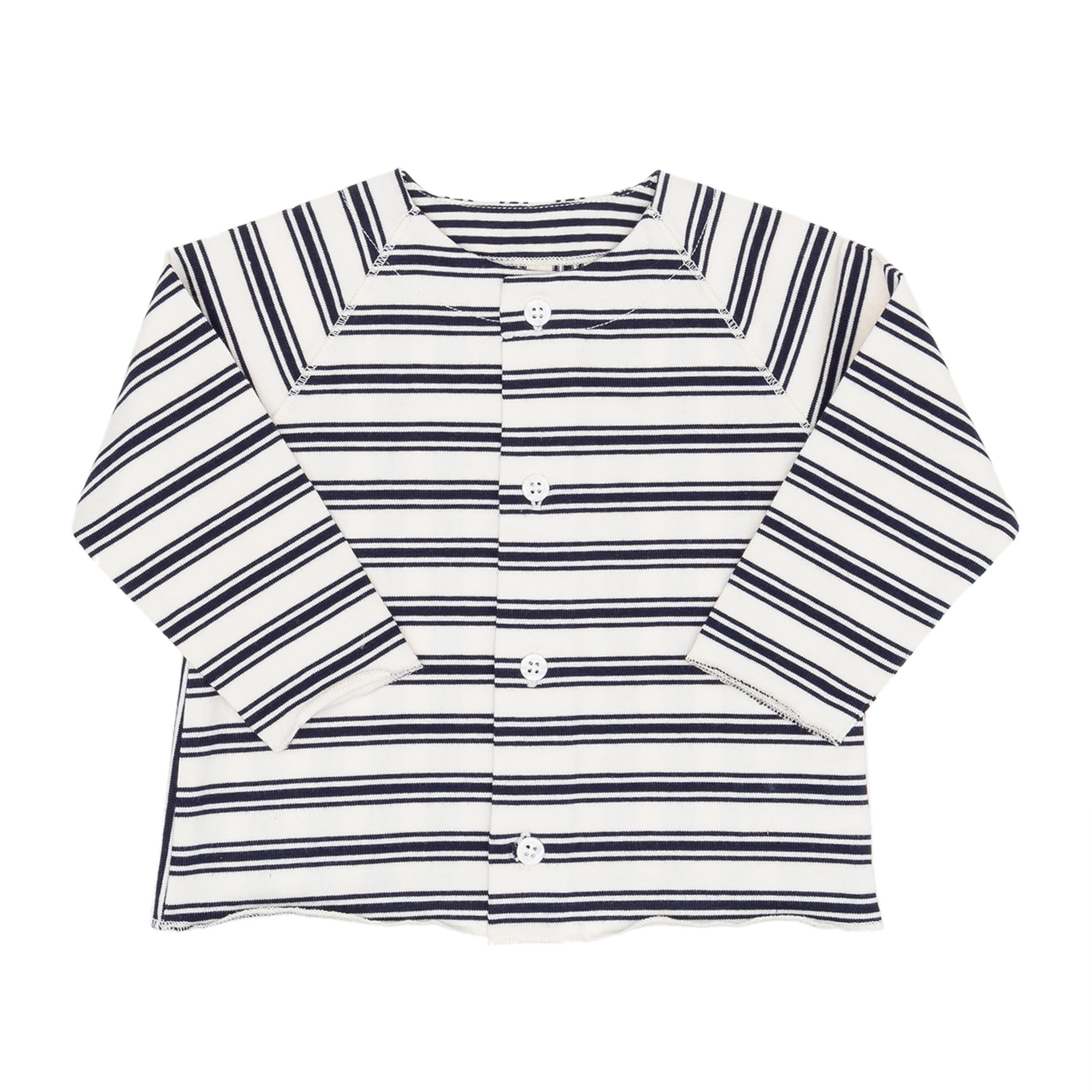 Kit pantalone t-shirt e cardigan a righe FRUGOO vista3