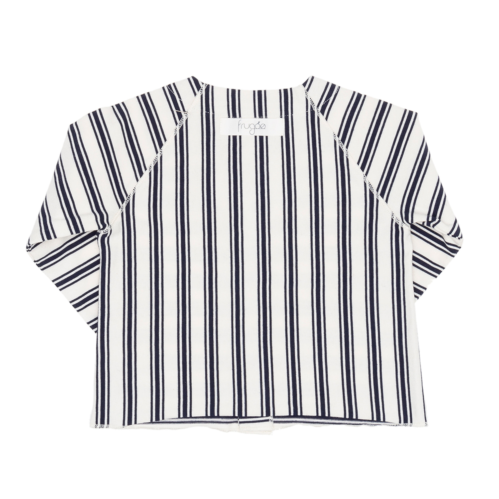 Kit pantalone t-shirt e cardigan a righe FRUGOO vista4