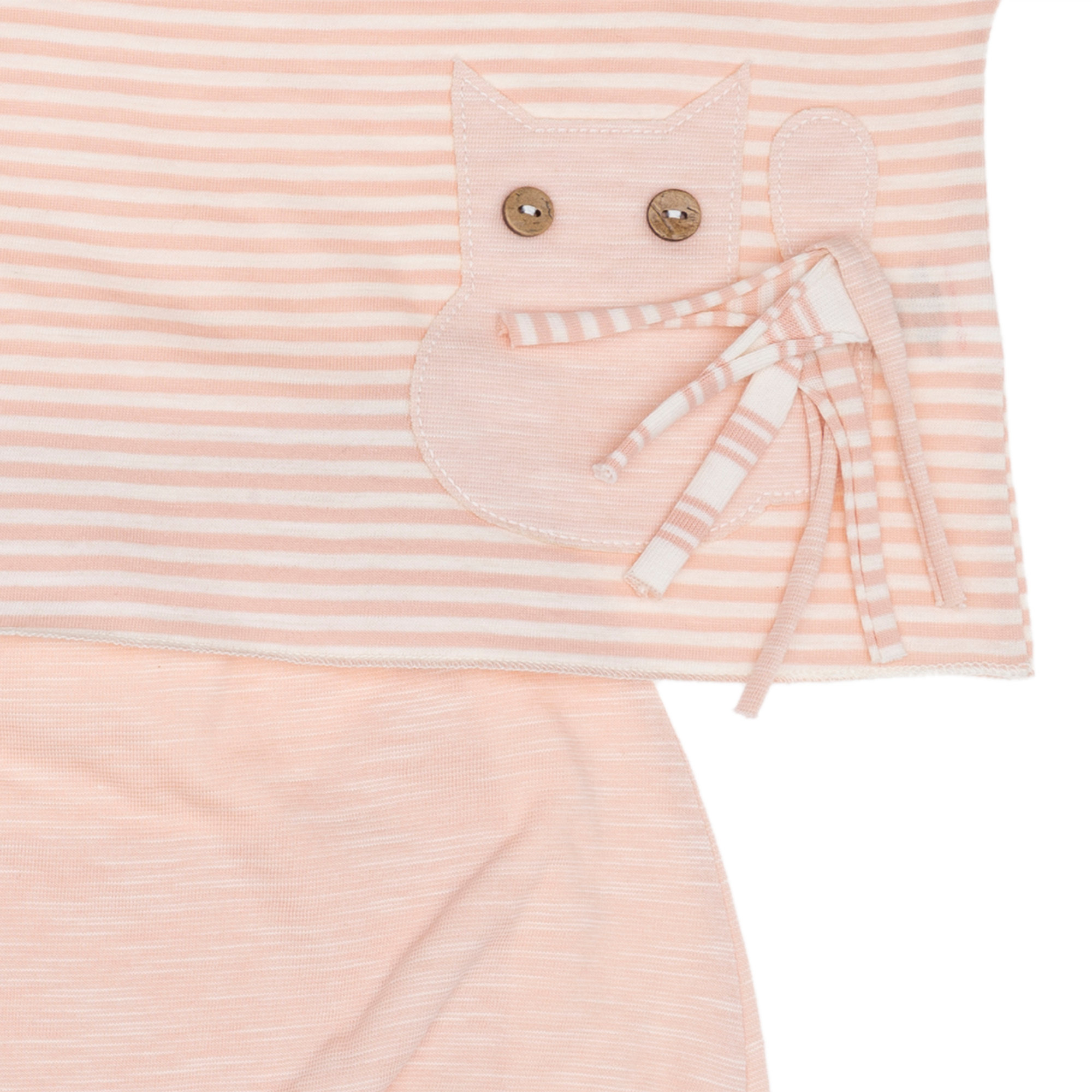 Compelto rosa coulotte e t-shirt FRUGOO vista3