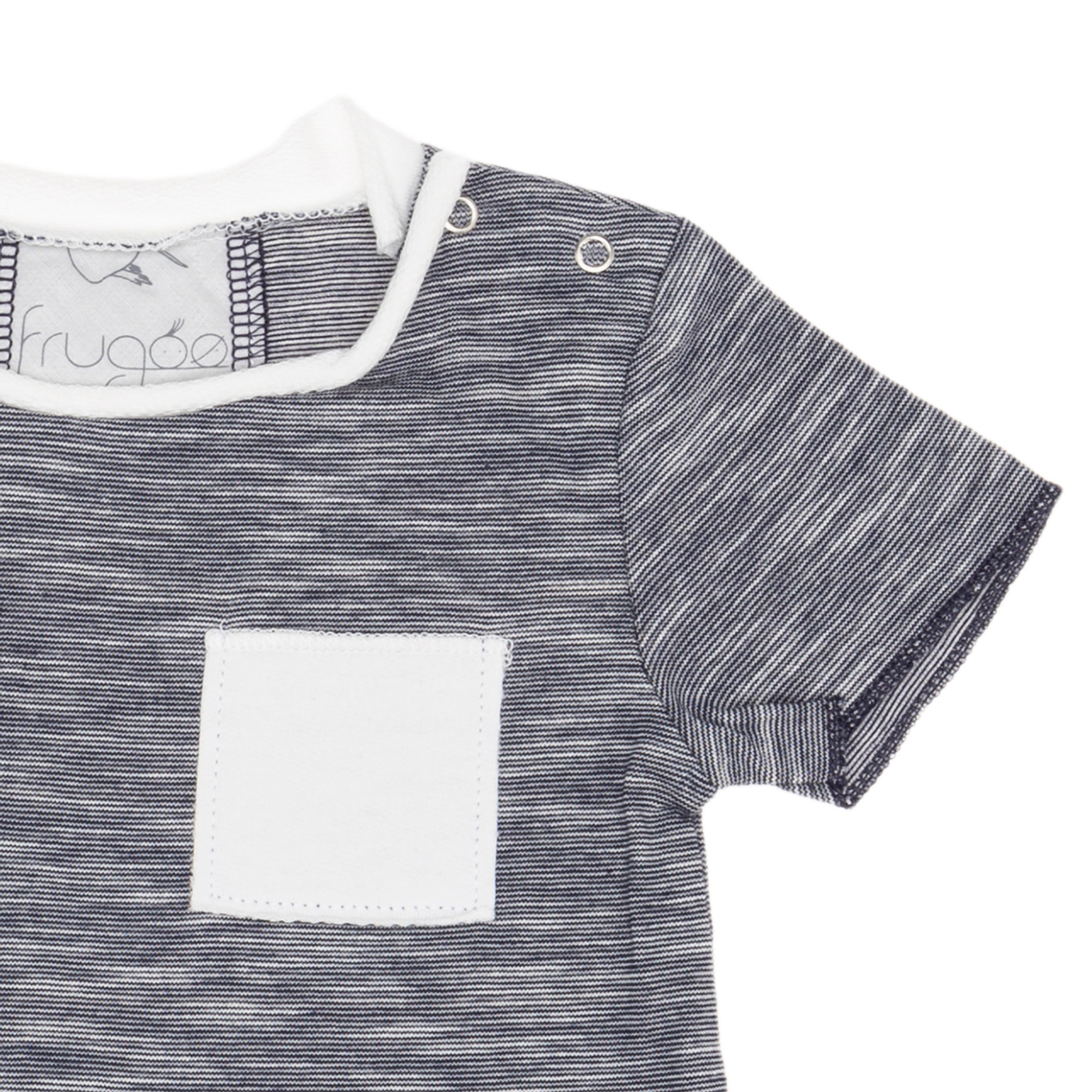 T-shirt millerighe FRUGOO vista2