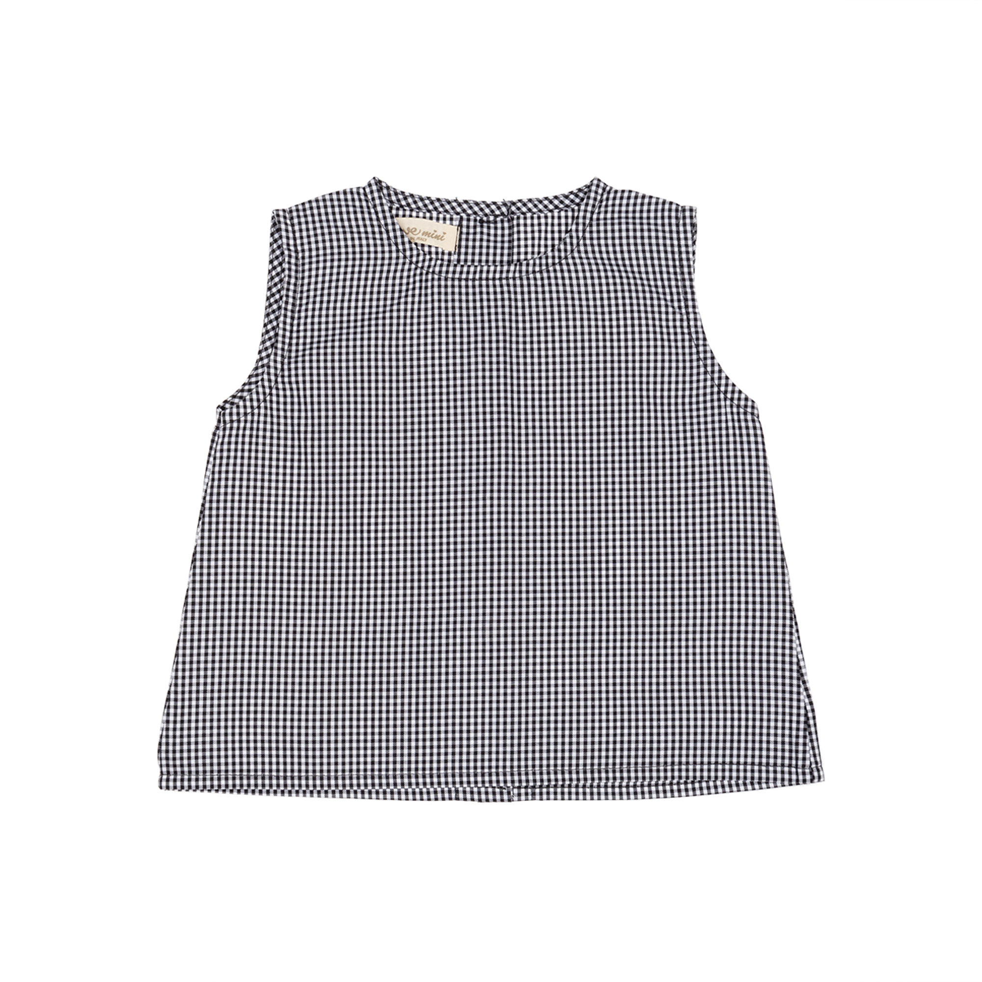 Mini abito vichy a quadri OLIVE BY SISCO vista1