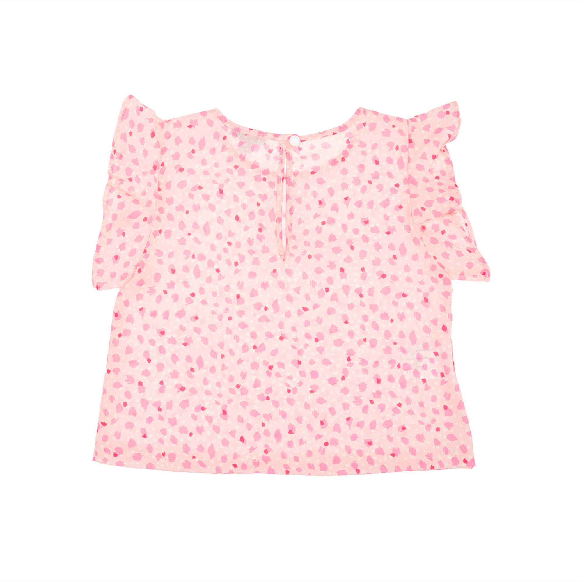 Blusa rosa con petali Yellowsub vista1
