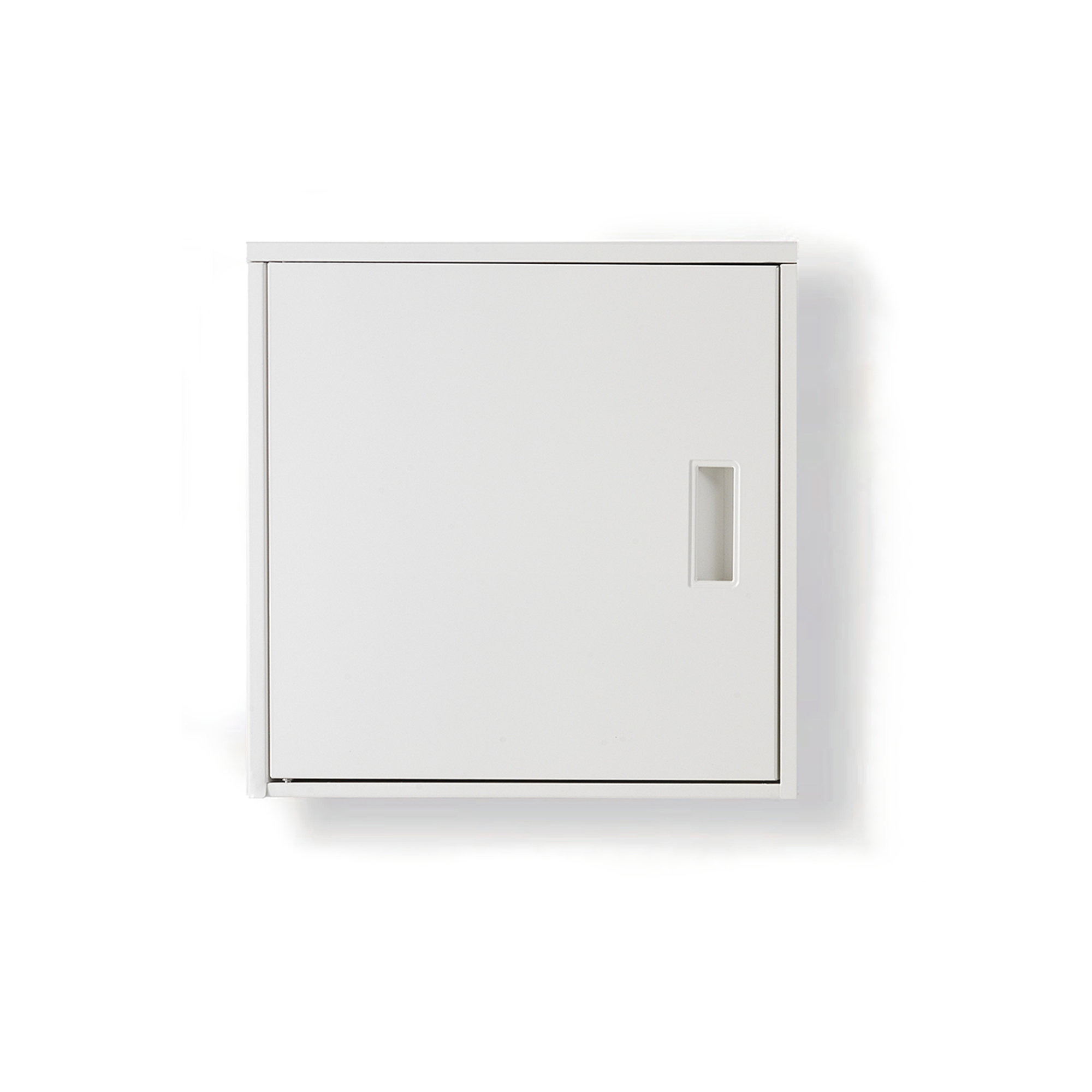 Pensile INDUSTRIAL, bianco Scandi in stile rattan vista2