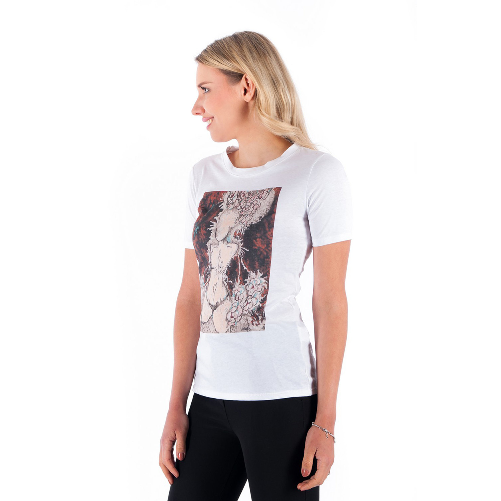 T-shirt Mala design original GIOSILU  vista1