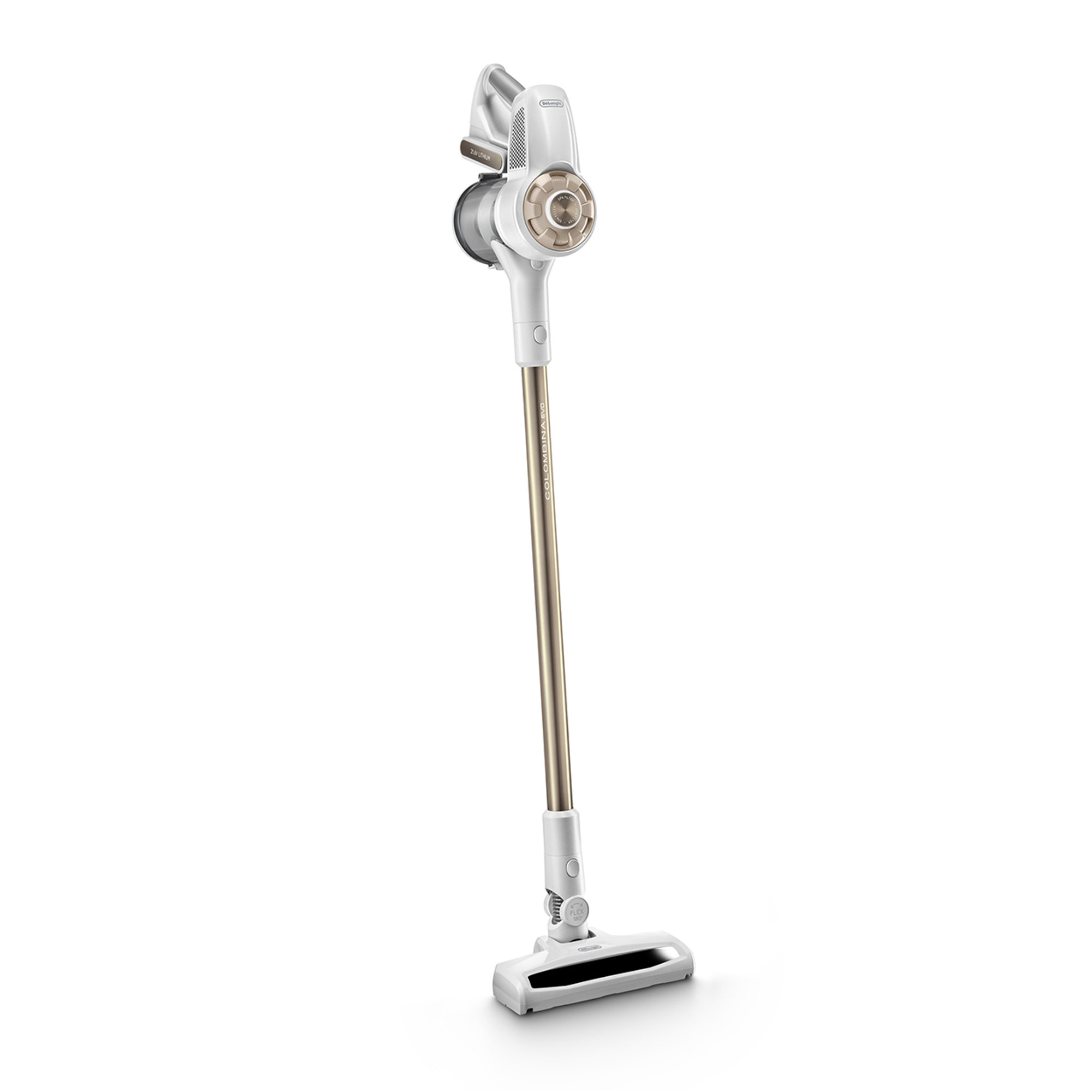 Scopa elettrica ricaricabile - XLM416.WCG, bianco/oro De Longhi vista0
