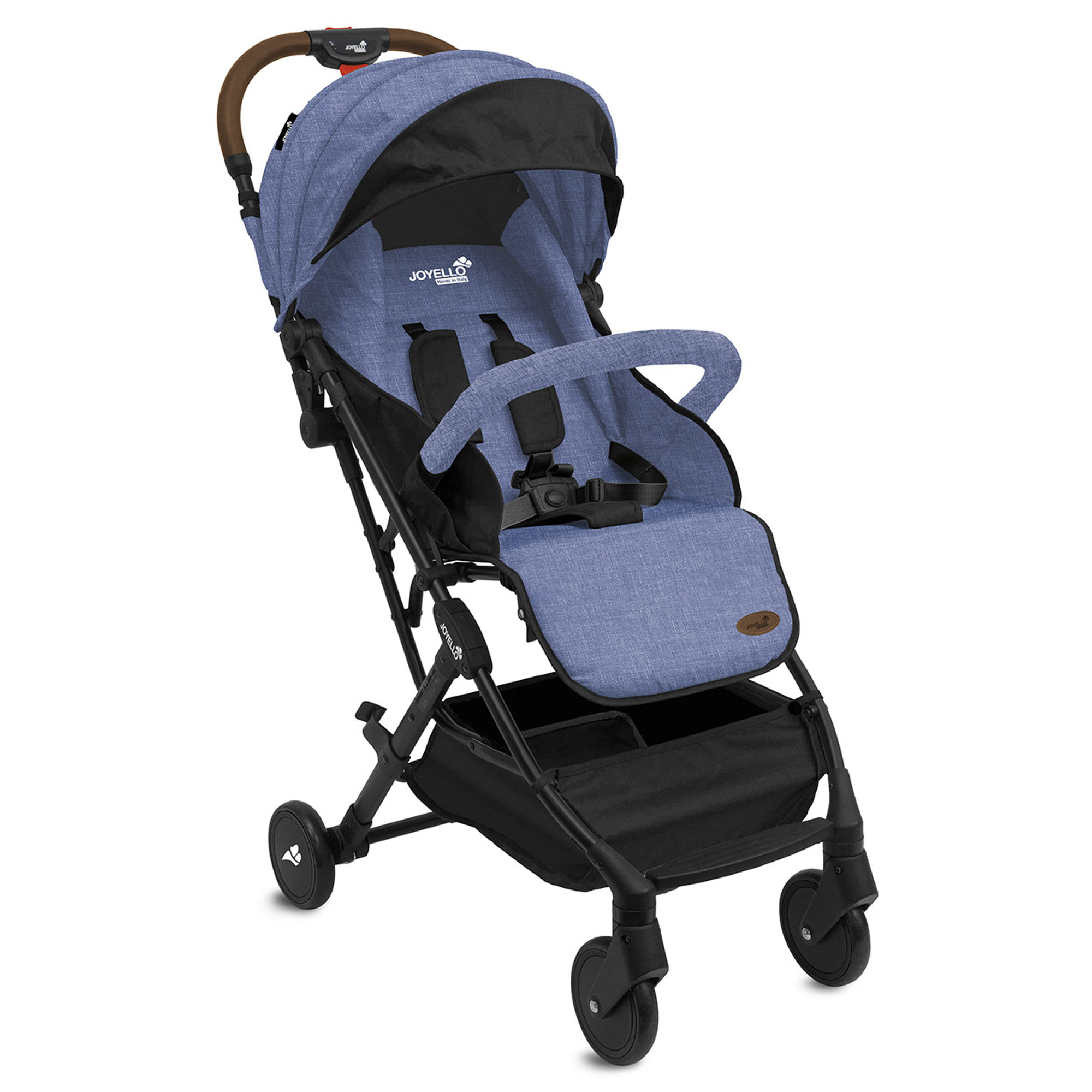 Silla de paseo TROLLEY supercompacta, jeans Joyello vista0