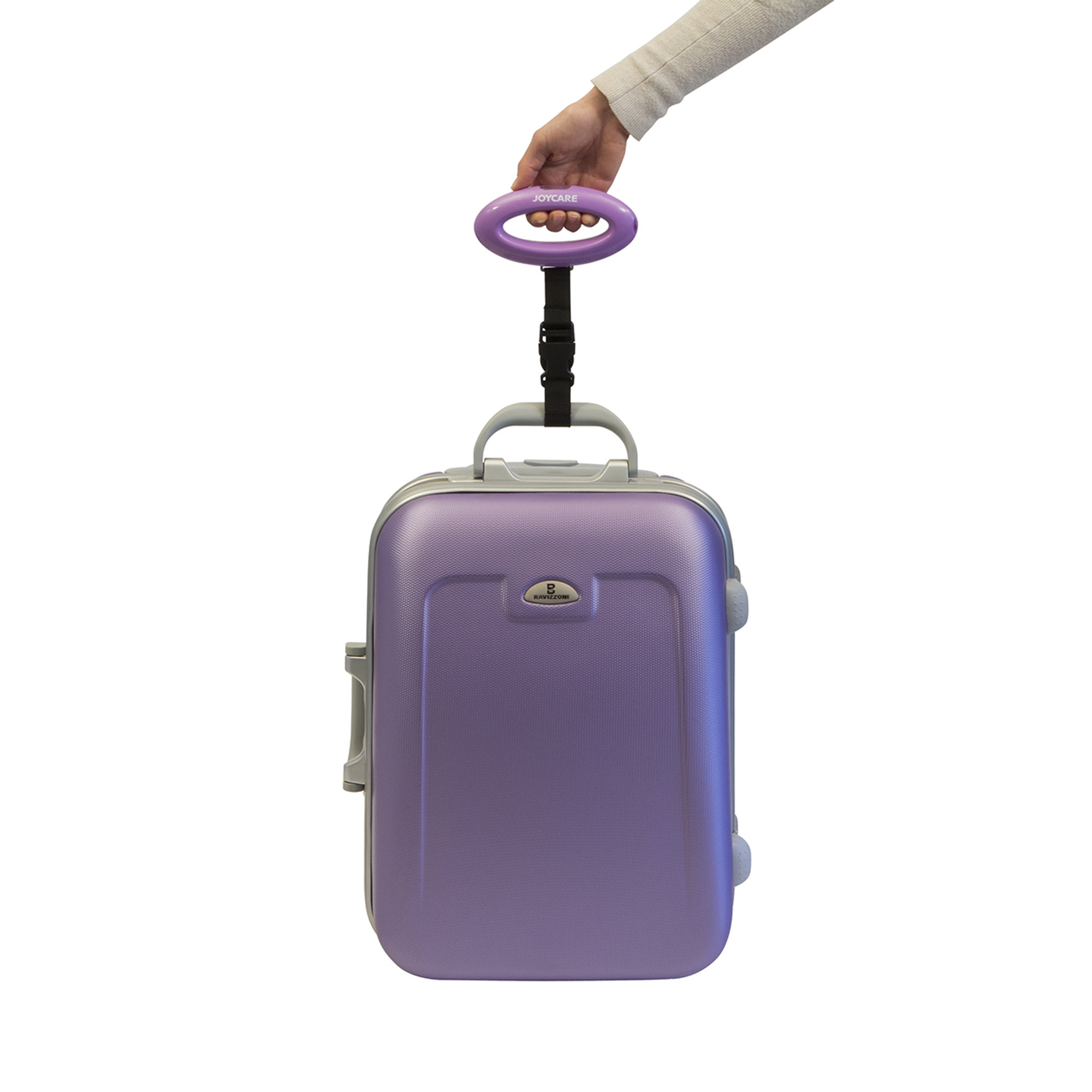 Bilancia pesa bagagli digitale, viola Joycare vista3