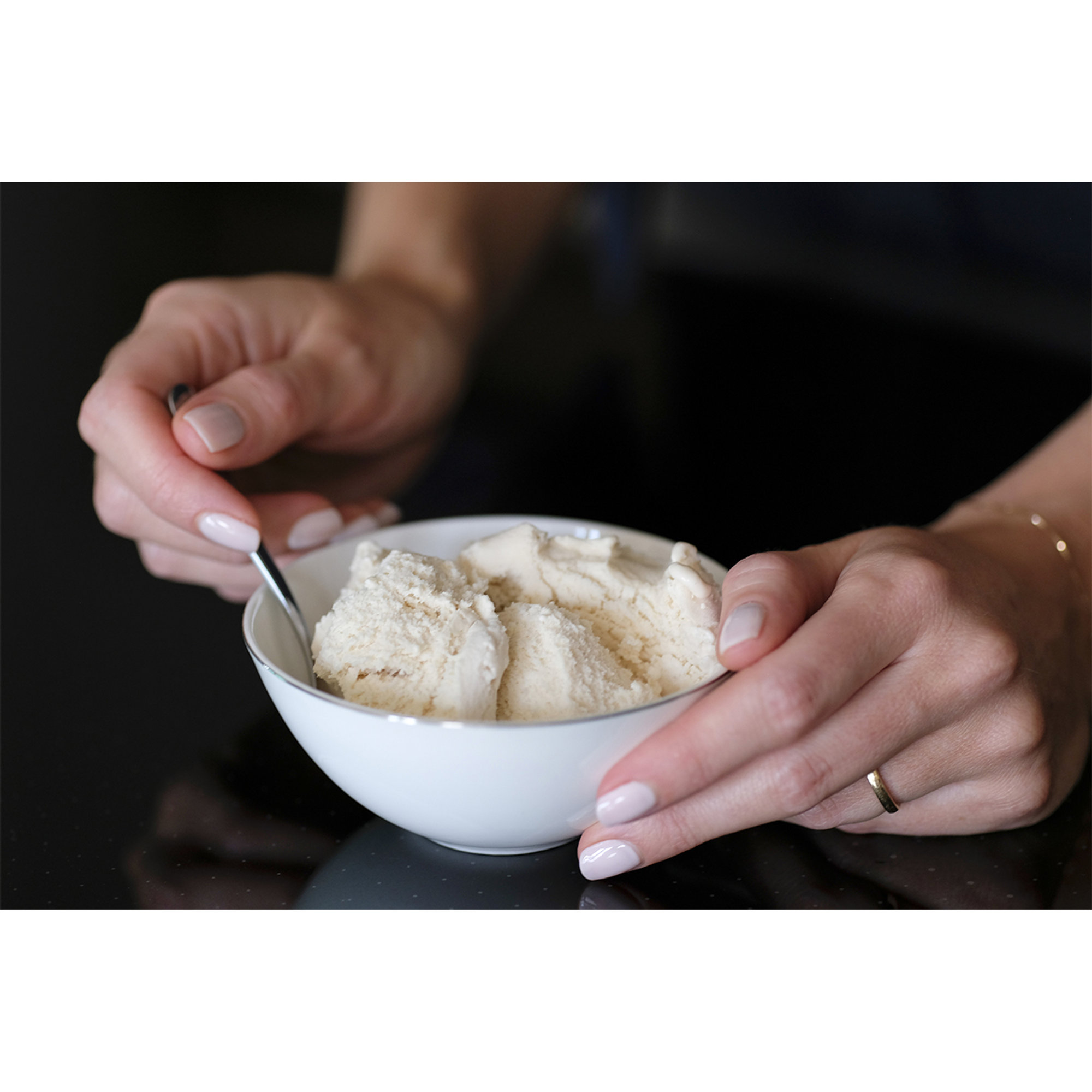 Hazelnoot - ijsbereiding 1 l Gelato Libre Domori vista14