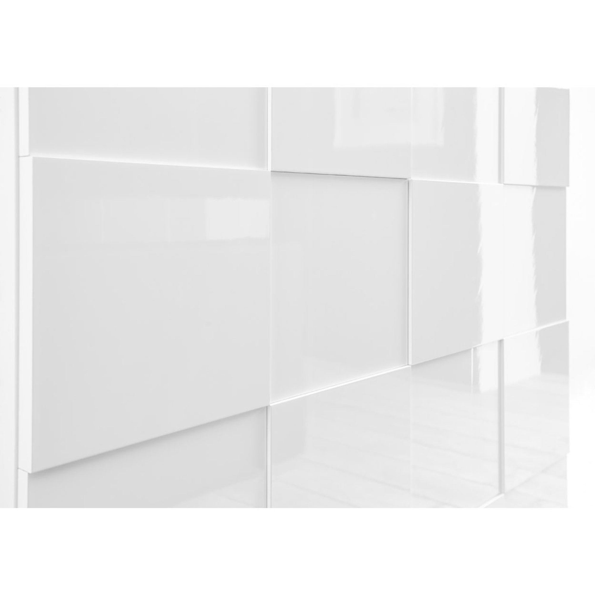 Buffet BRAMON bianco Black & White vista2
