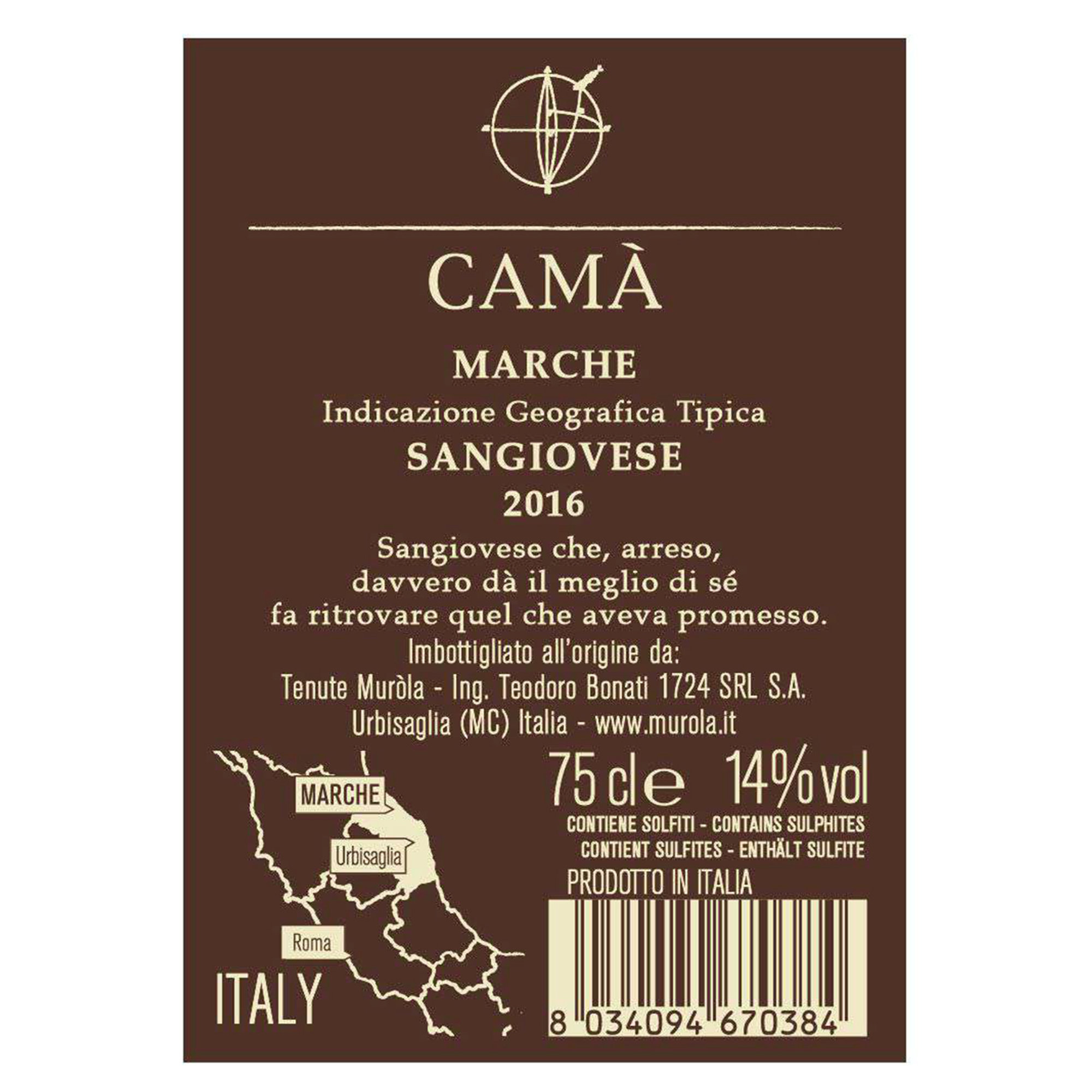 3 mixed bottles: Teodoro, Baccius, Camà Tenute Murola vista6
