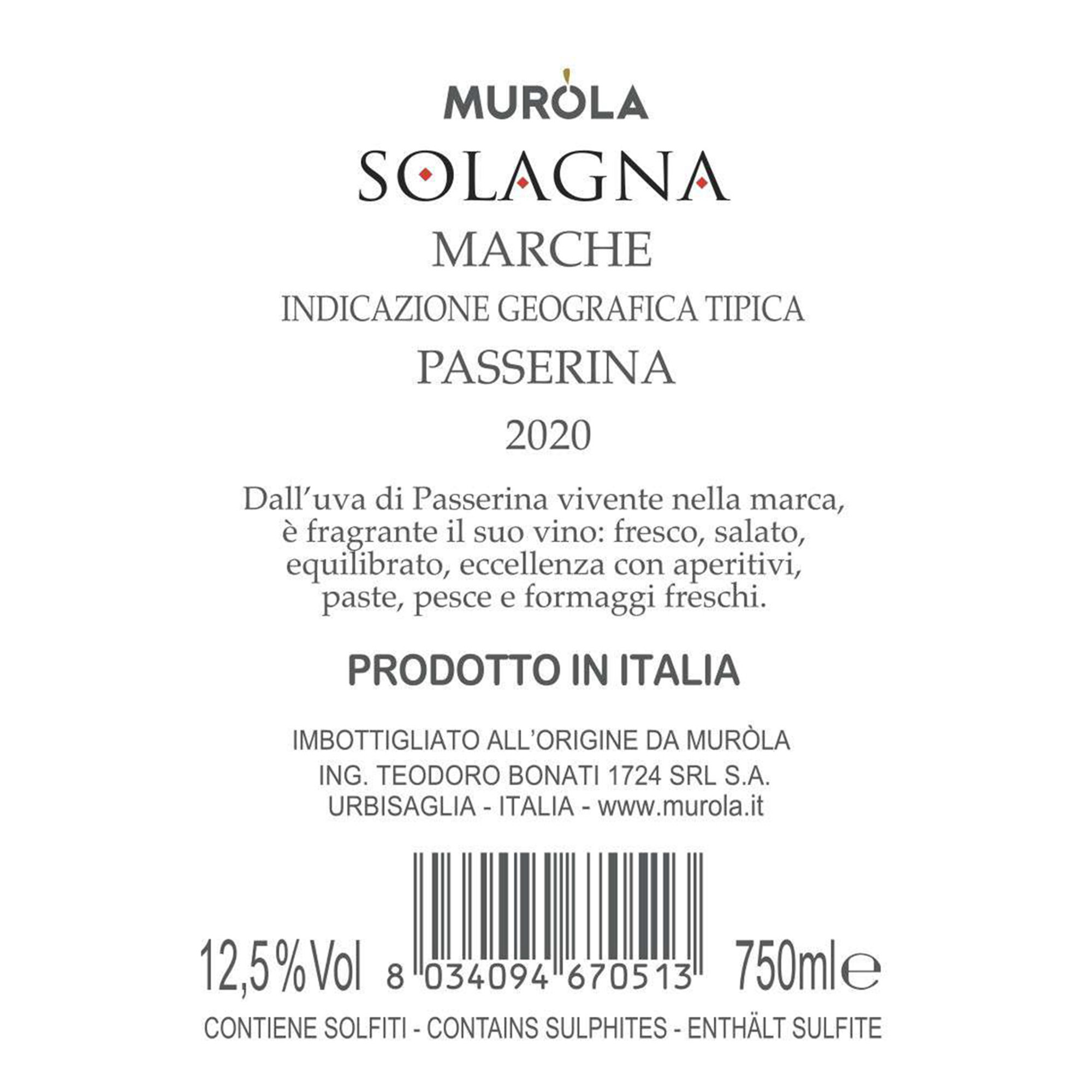 3 bottiglie miste: Vore, Solagna, Giulia Morichelli D'Altemps Tenute Murola vista4