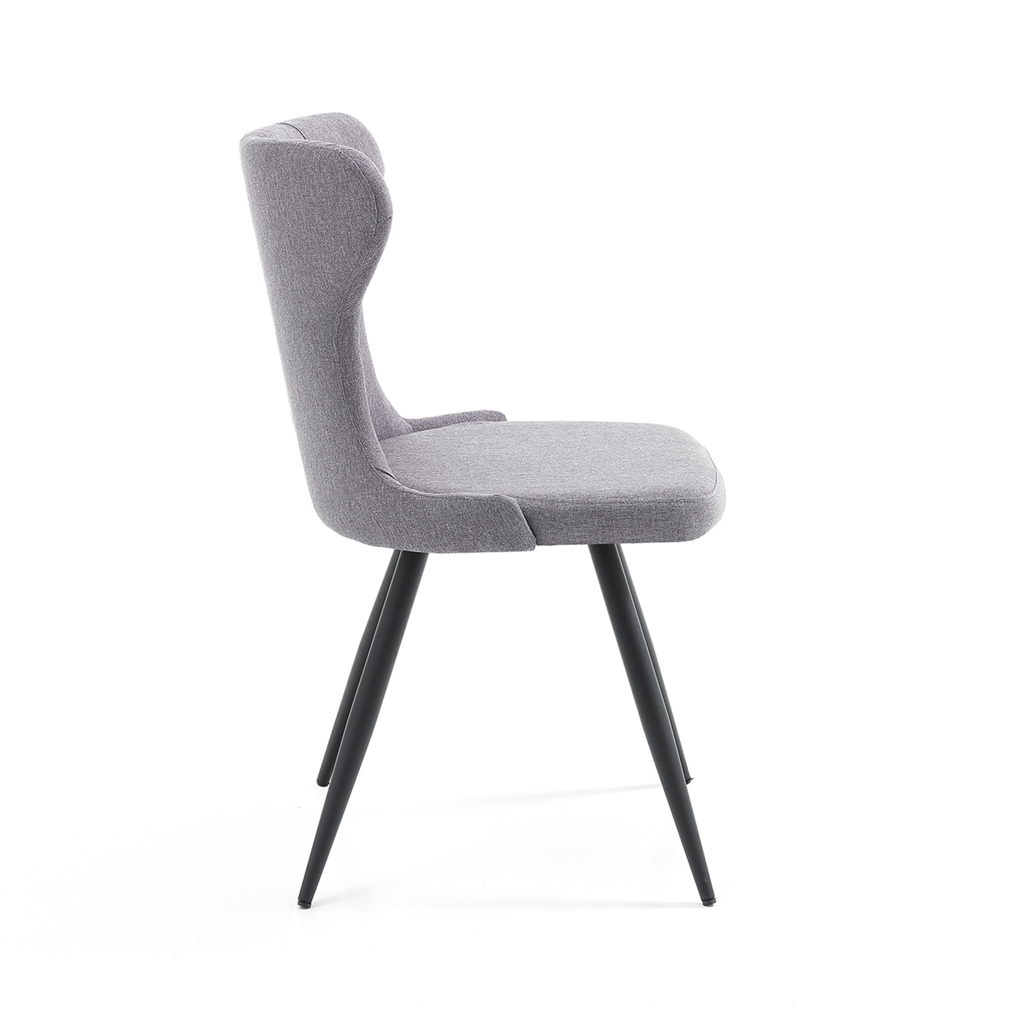 Set da 2 sedie Vorta, grigio/nero opaco Tomasucci special price vista1