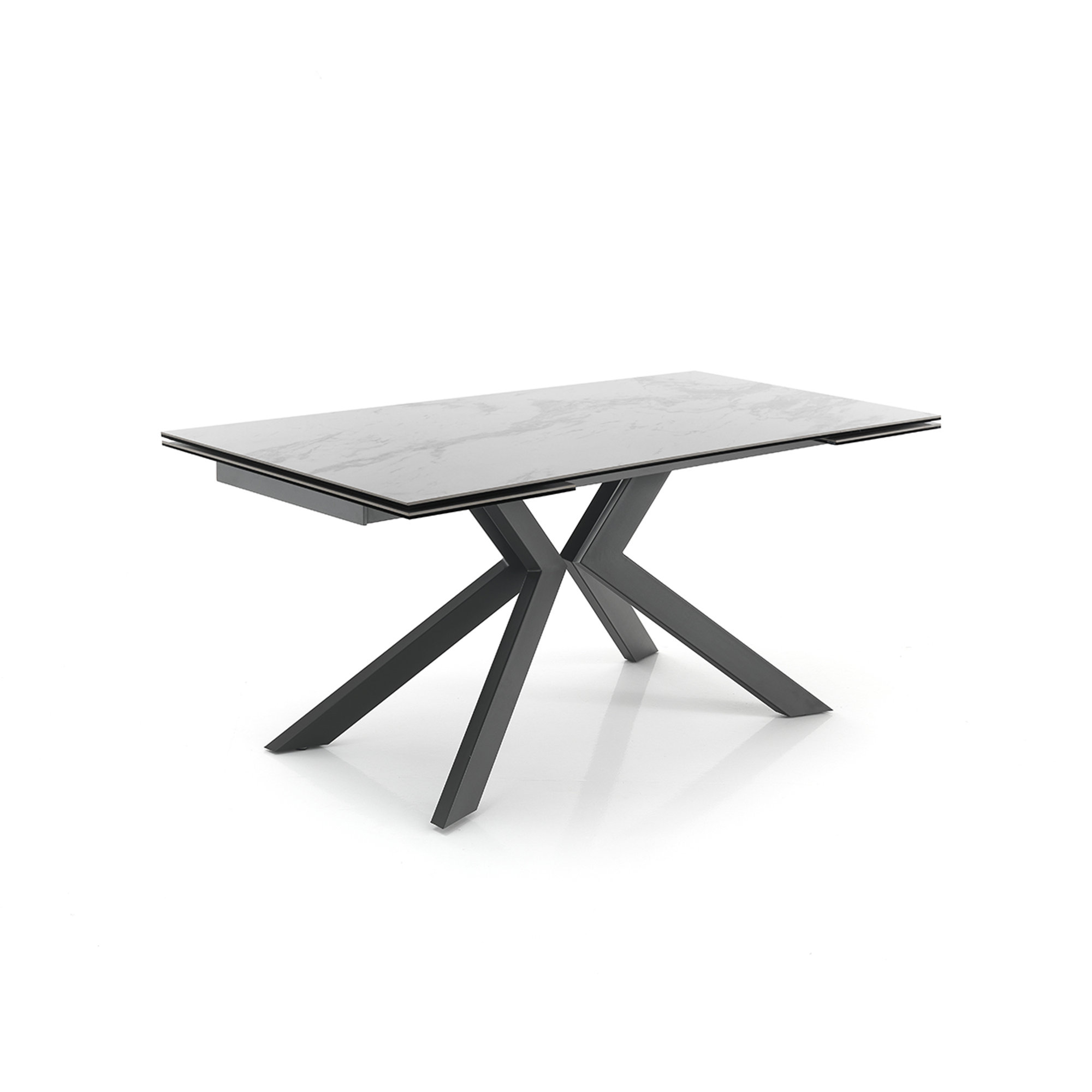 Tavolo allungabile Tips Evolution, grigio opaco Tomasucci vista0
