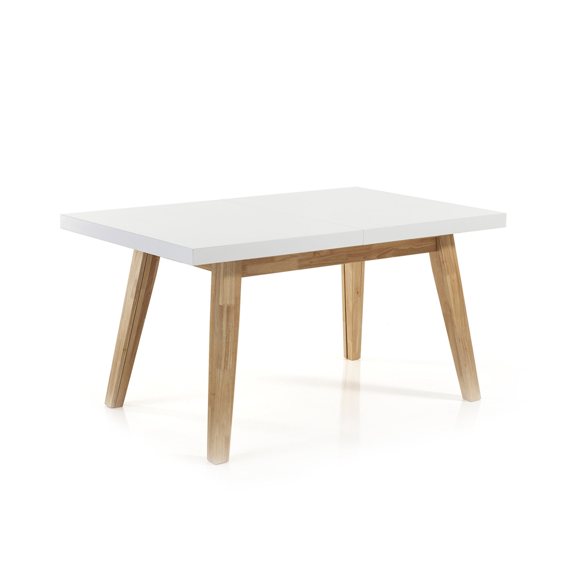 Tavolo allungabile Joker 130, bianco/rovere Tomasucci vista0