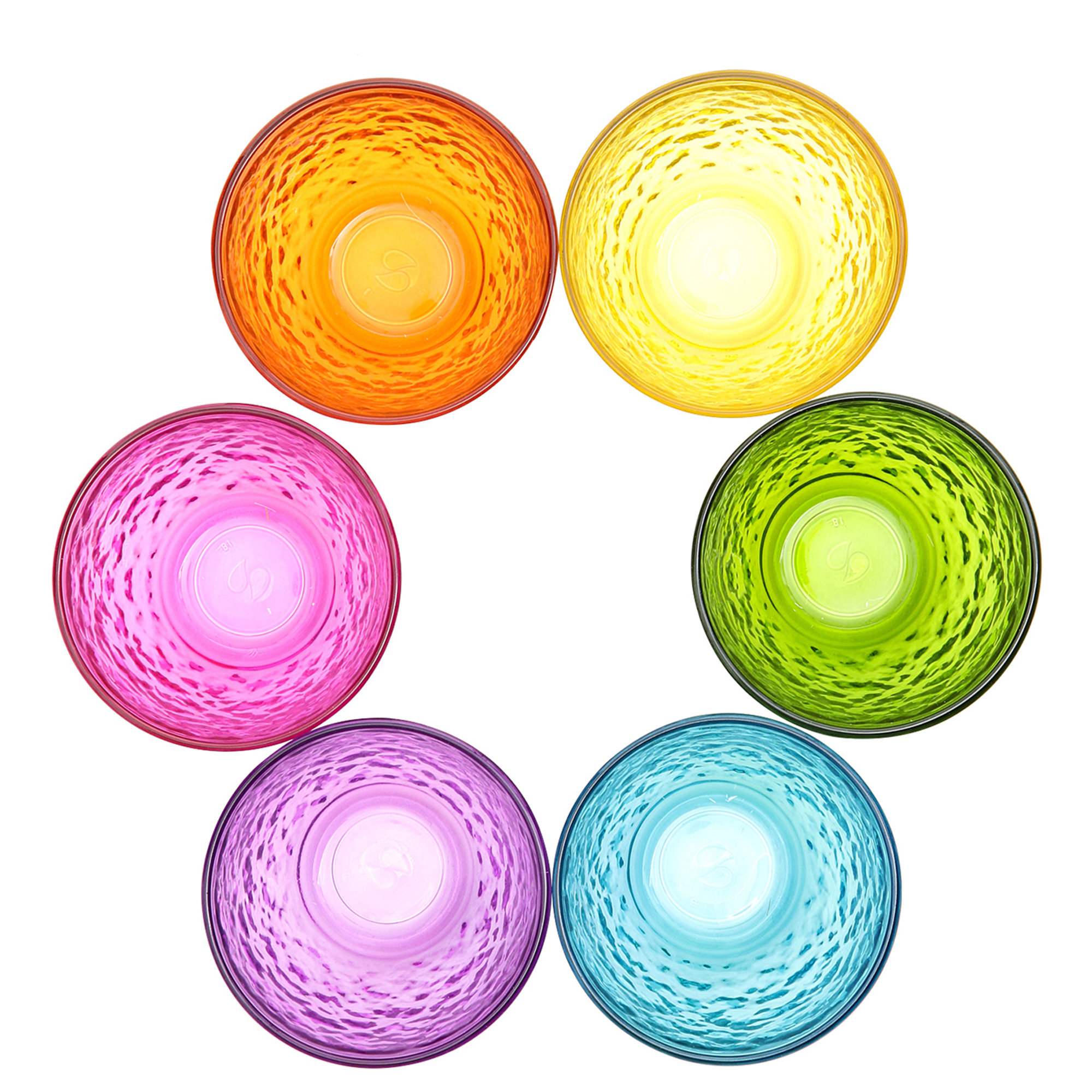 Servizio tavola 12 bicchieri Sand Chiari Soft, multicolore Tavola sorbetto vista3