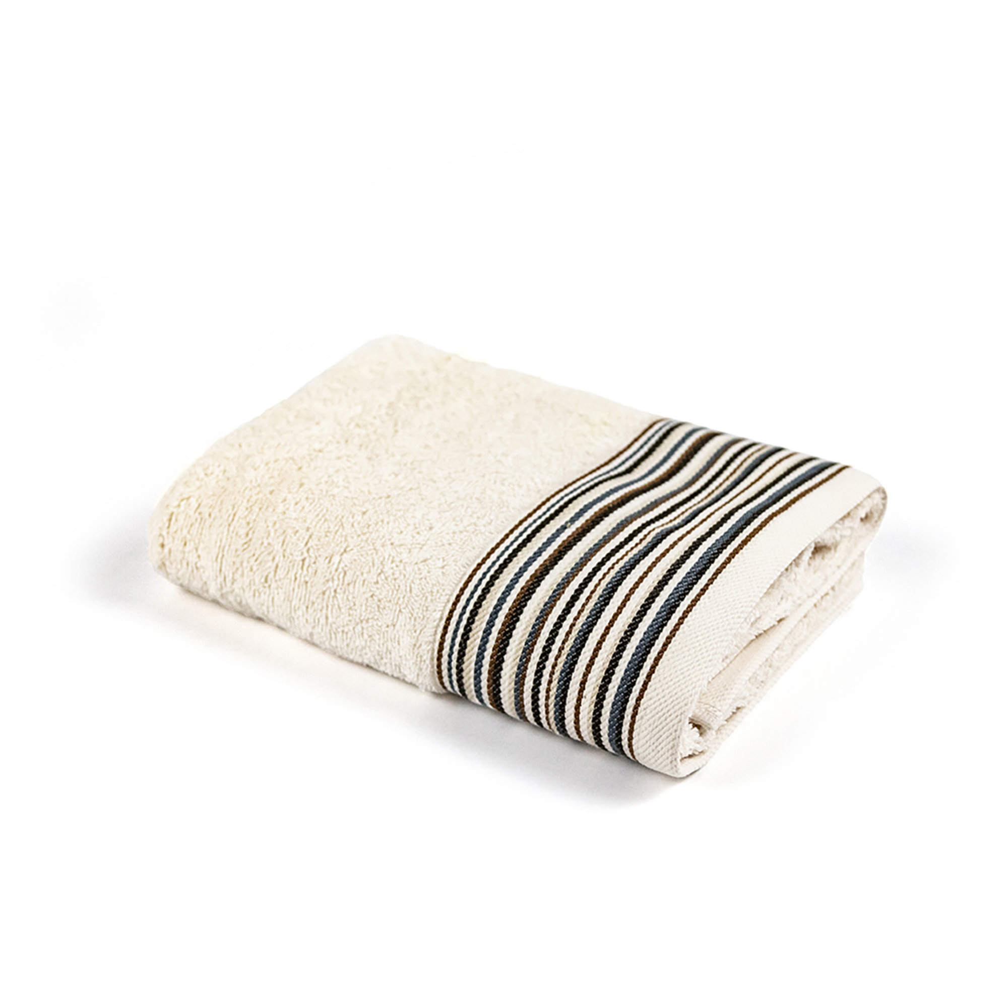 Toalla de rizo de algodón orgánico Arkè crema ONLINE&CO vista0