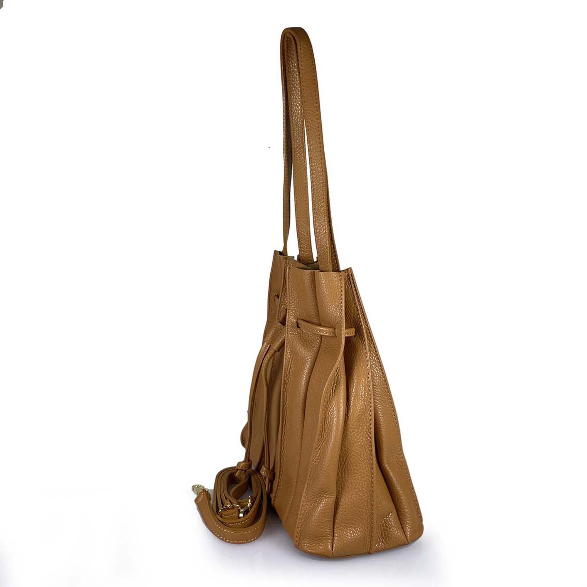 Borsa a spalla a secchiello Estrella cuoio Florence Bags Obsoleto vista2