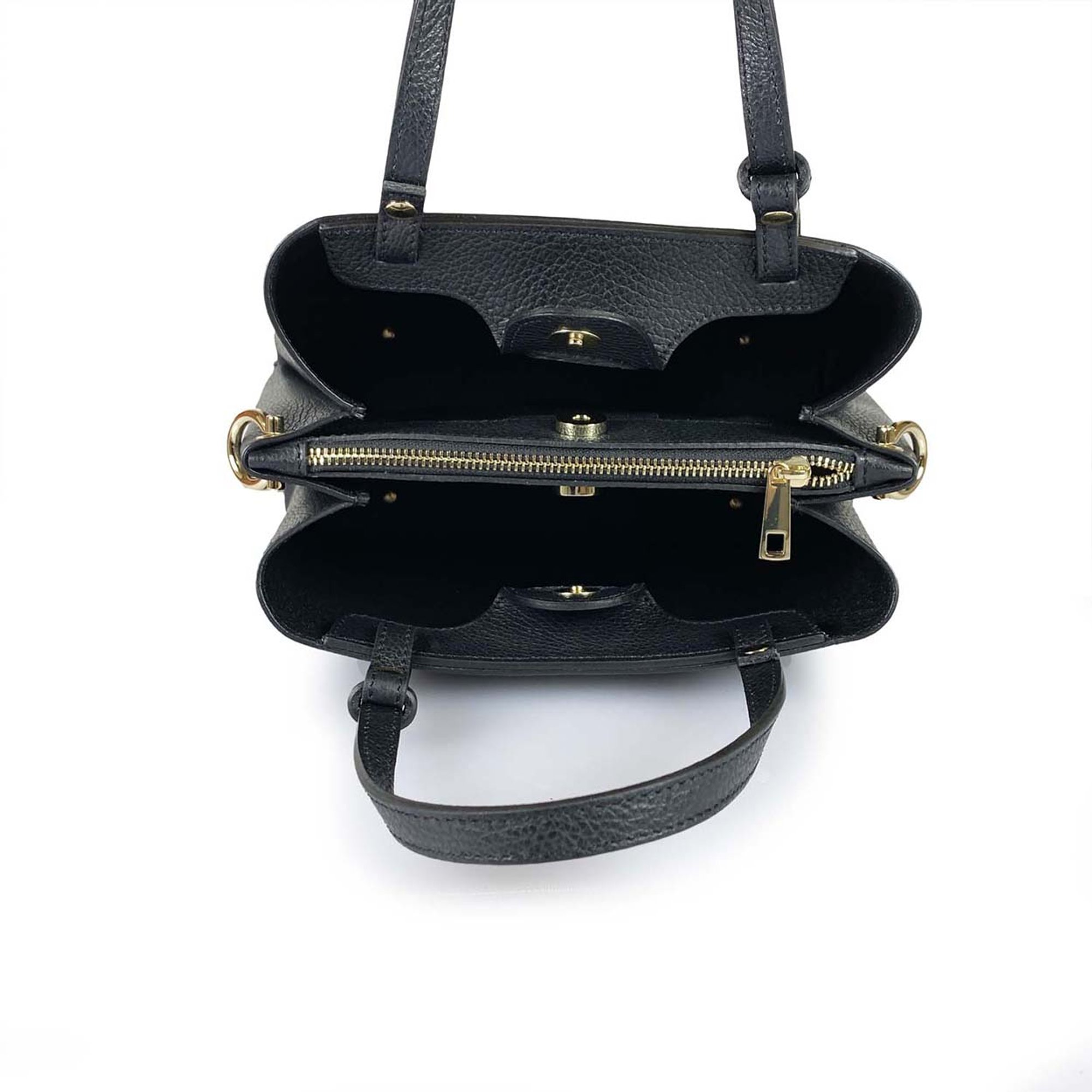 Borsa a spalla Bea nera Florence Bags vista2