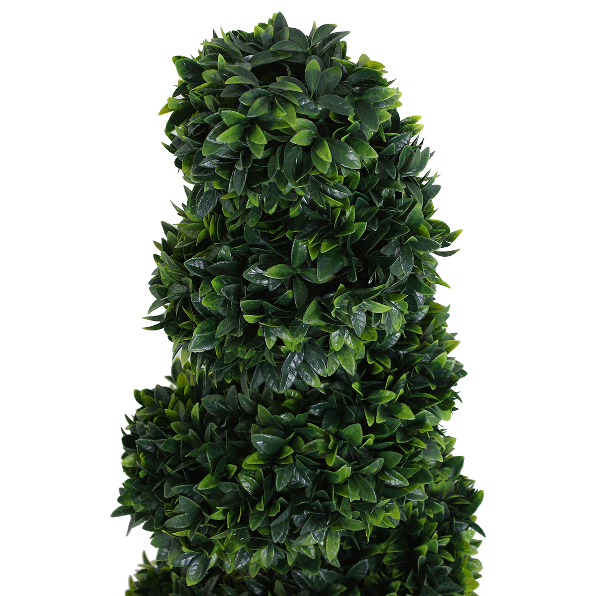 Plante en spirale de buis artificiel pour extérieur et intérieur avec pot Arredo per outdoor vista6