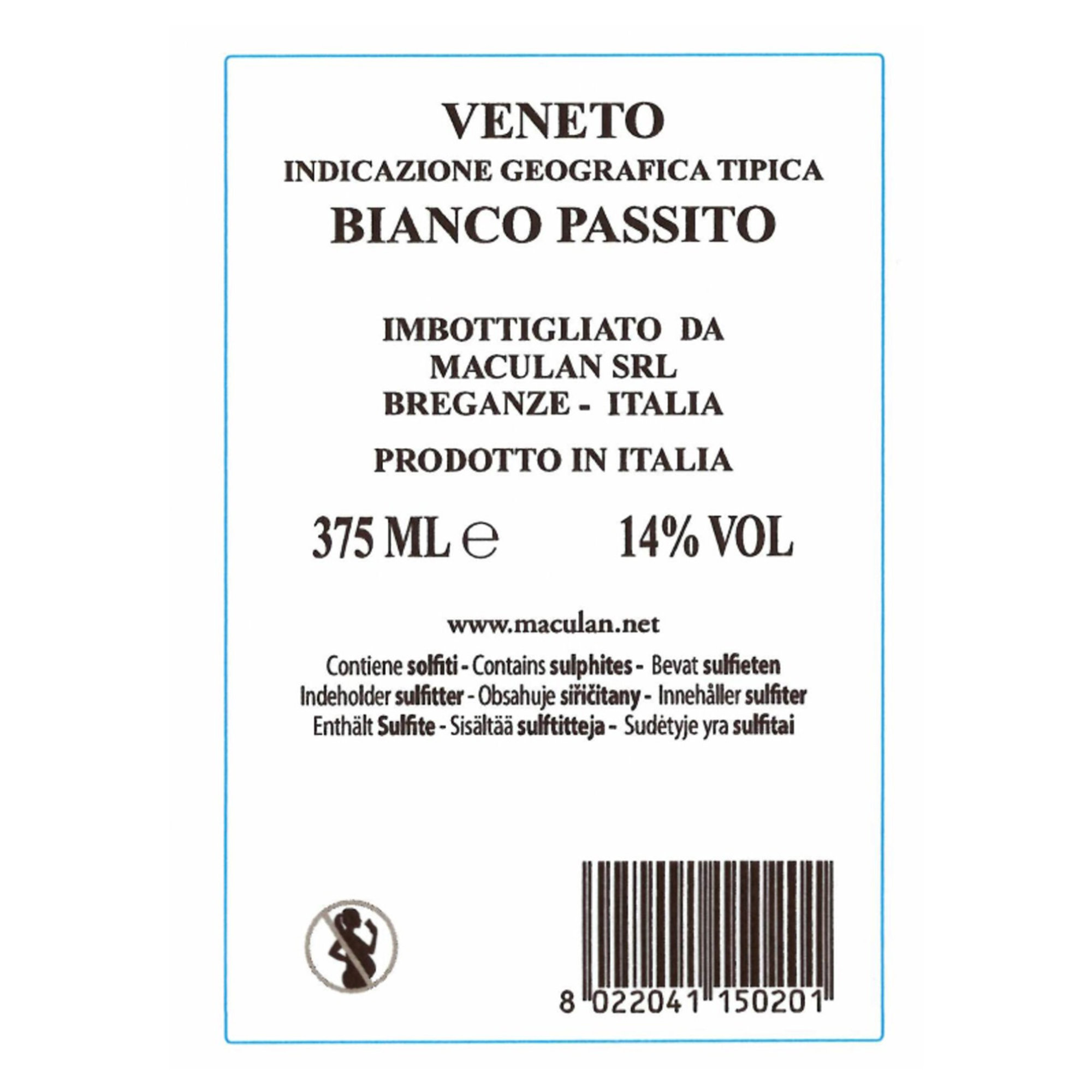 1 bottiglia da 37,5 cl - Acininobili 2015/2018 Maculan vista1